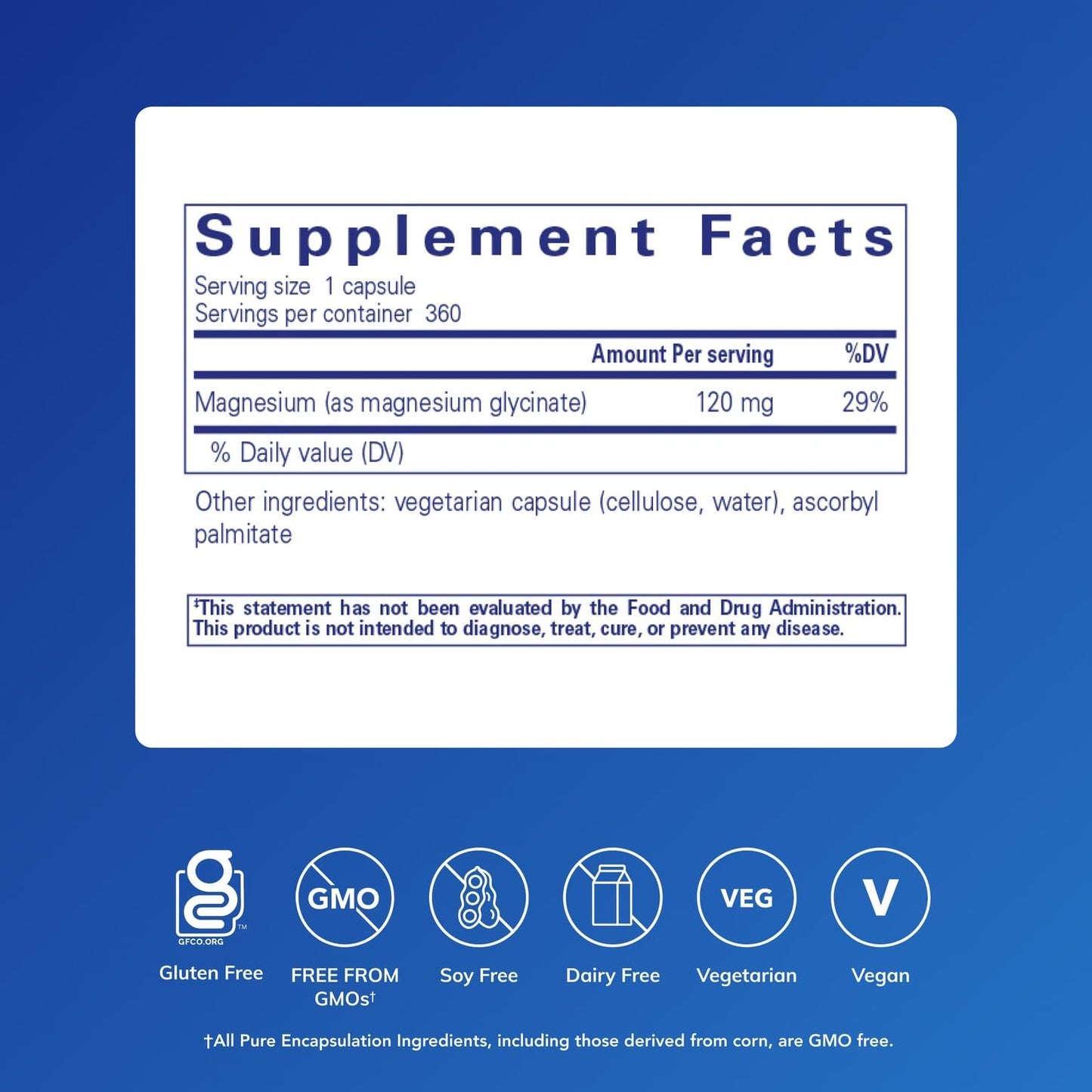 Pure Encapsulations Magnesium (Glycinate) - Supplement to Support Stress Relief, Sleep, Heart Health, Nerves, Muscles, and Metabolism Pure EncapsulationsUS supplements