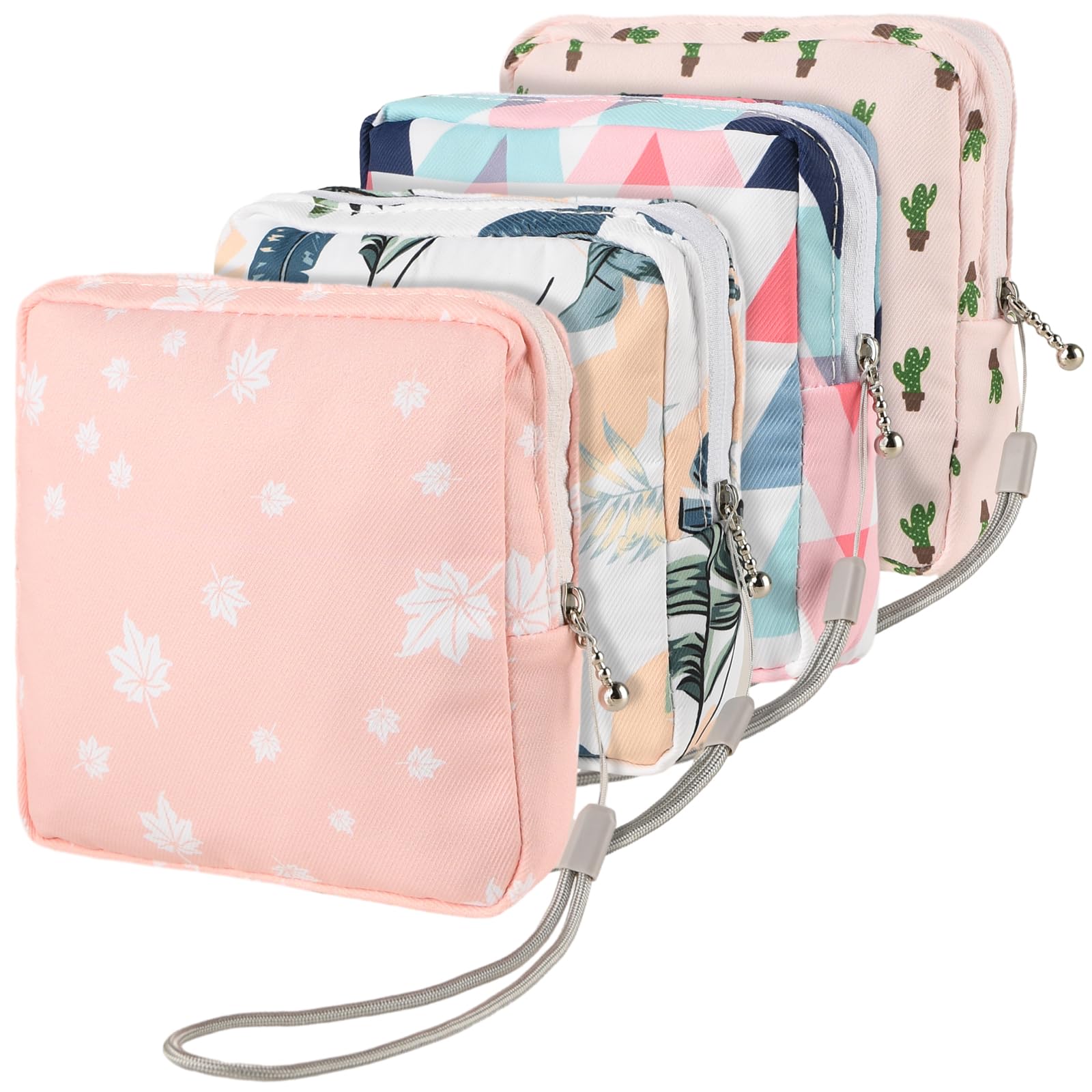 4Pcs Sanitary Napkin Storage Bag, Small Menstrual Period Bag Period Pouch Waterproof AbeilloAu supplements