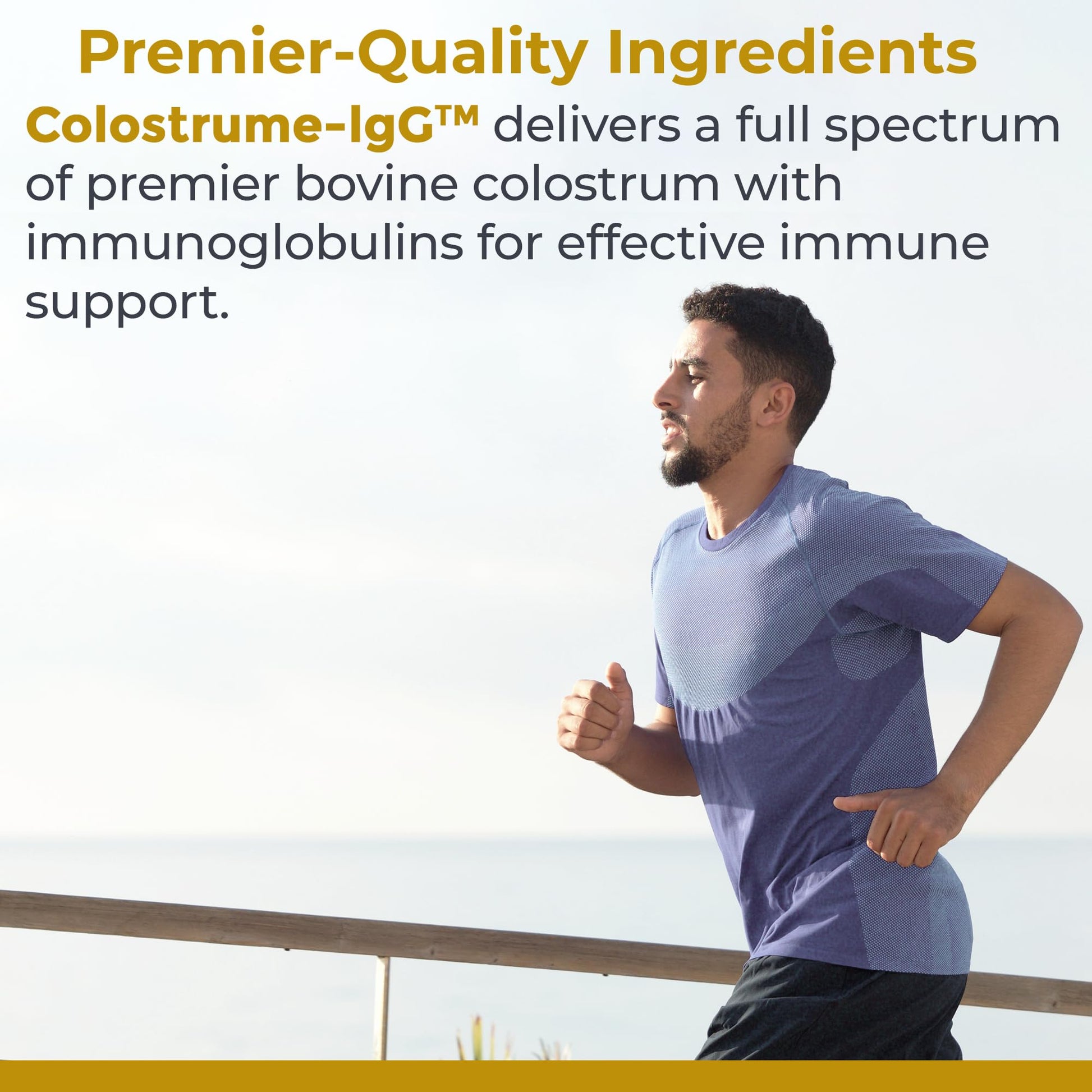 Premier Research Labs Colostrum-IgG - Colostrum Supplement, Bovine Colostrum for Humans, Cow Colostrum for Immune Health, Superfood with Lactoferrin, Amino Acids, Nucleotides - 60 Capsules Premier Research LabsAu supplements