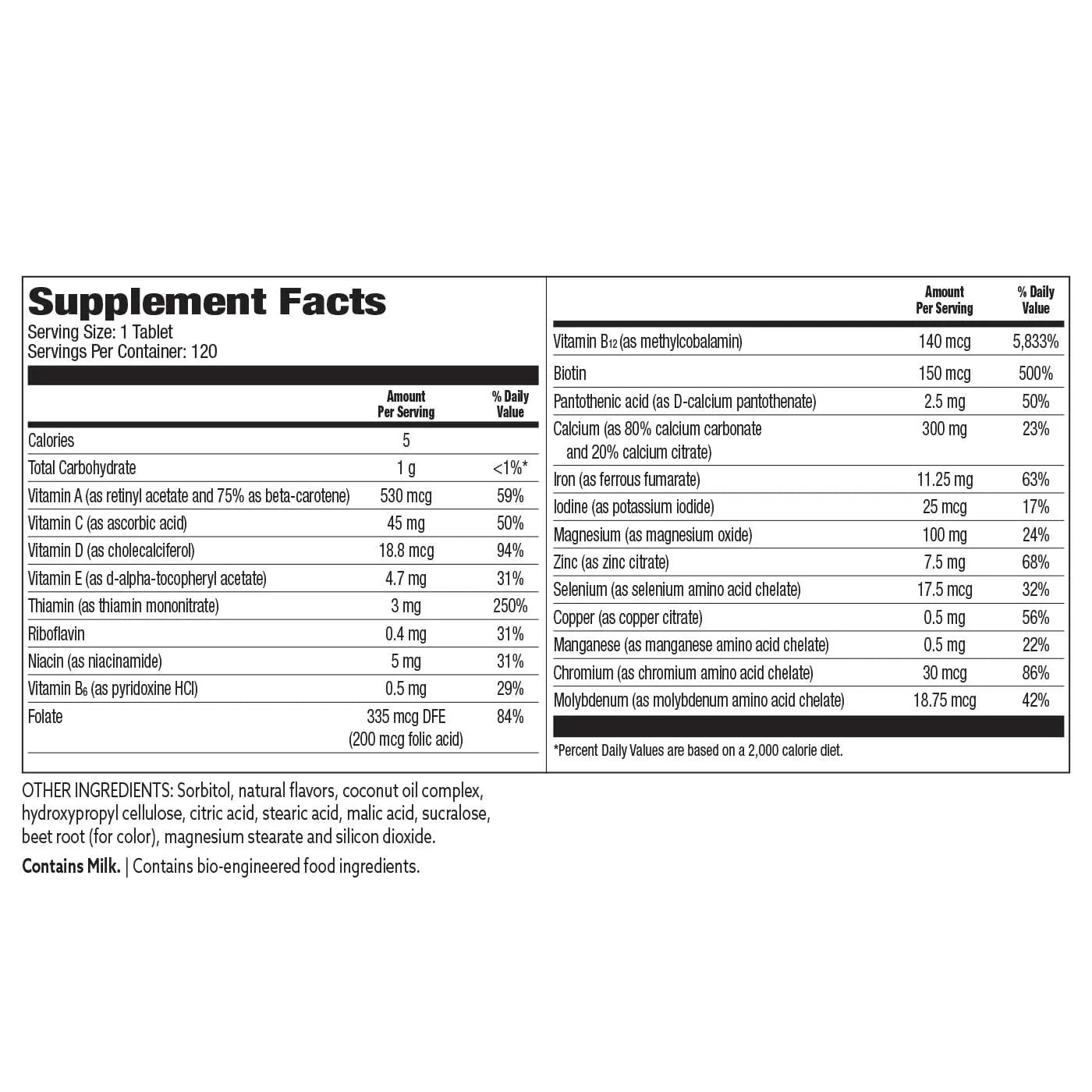 Bariatric Choice My Bariatric Chewable Multivitamin with Iron & 300mg Calcium, Berry (120ct) Bariatric ChoiceAu supplements