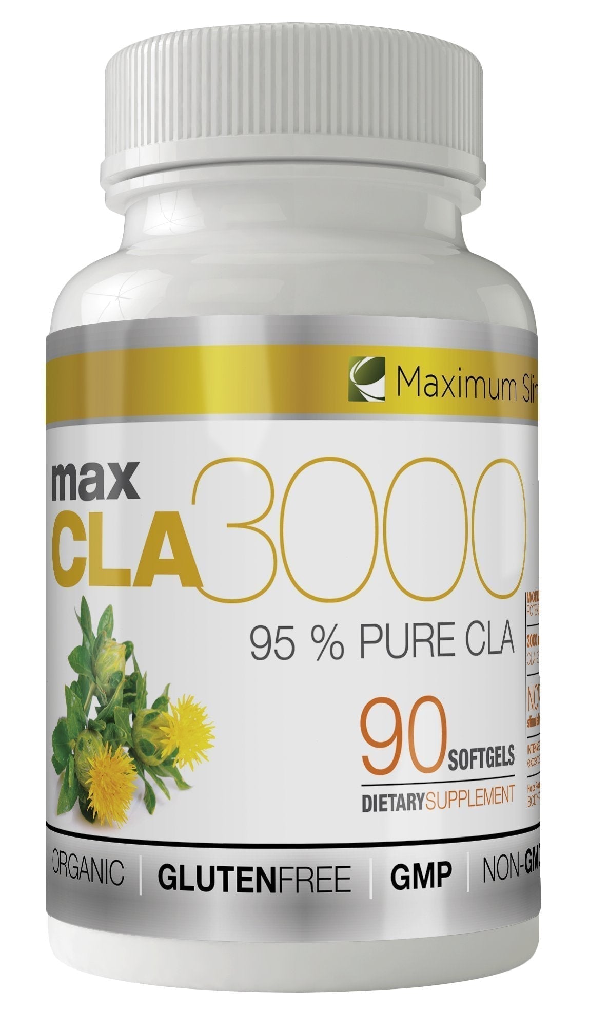 MAX CLA 3000, High Potency, Natural Weight Loss Exercise Enhancement, Increase Lean Maximum SlimUS supplements