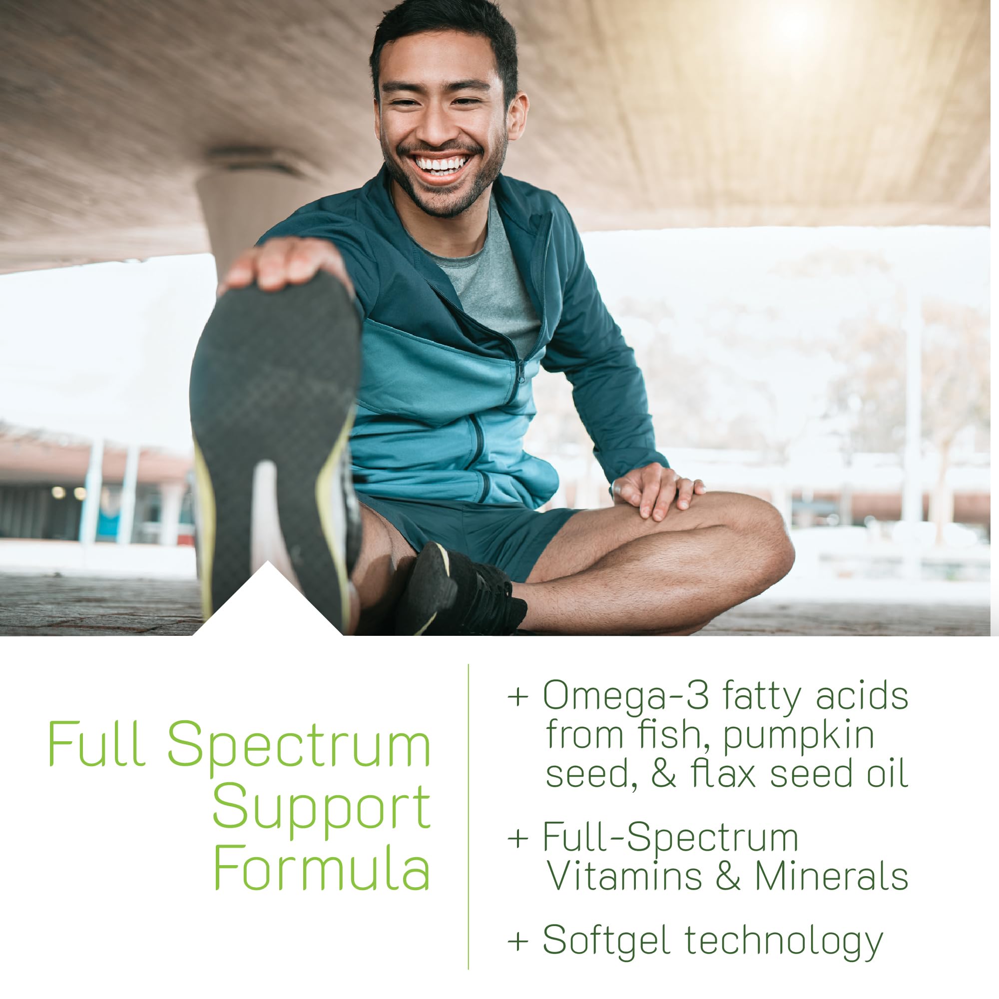 Irwin Naturals Men's Living Green Liquid-Gel Multi - 70 Essential Nutrients, Full-Spectrum Vitamin Supplements for Men, Wholefood Blend - Promotes Brain & Adrenal Support - 120 Liquid Soft-Gels Irwin NaturalsAu supplements