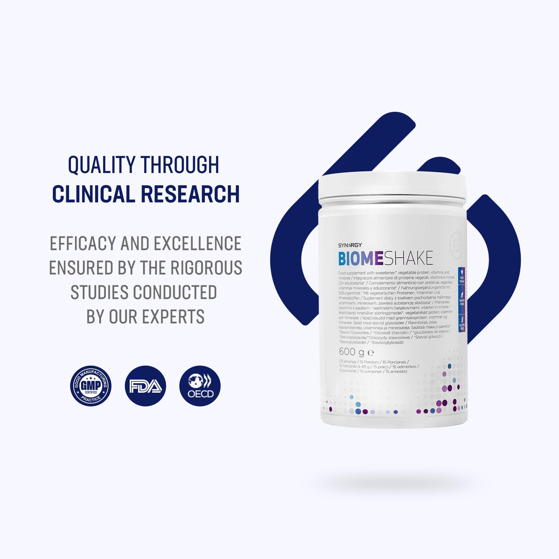 Synergy Worldwide Biome Shake 600 g | 22g Protein Powder Supplement | High in nutrients, Vitamins and Minerals Synergy WorldwideAu supplements