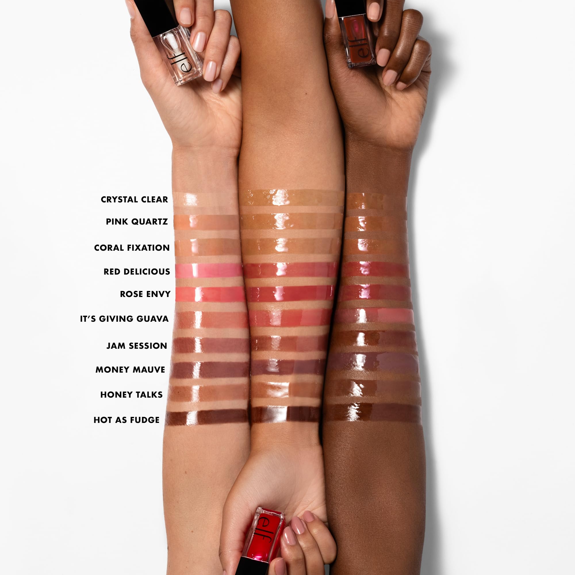 e.l.f. Glow Reviver Lip Oil, Nourishing Tinted Lip Oil For A High-shine Finish, Infused With Jojoba Oil, Vegan & Cruelty-free, Jam Session e.l.f.Au supplements