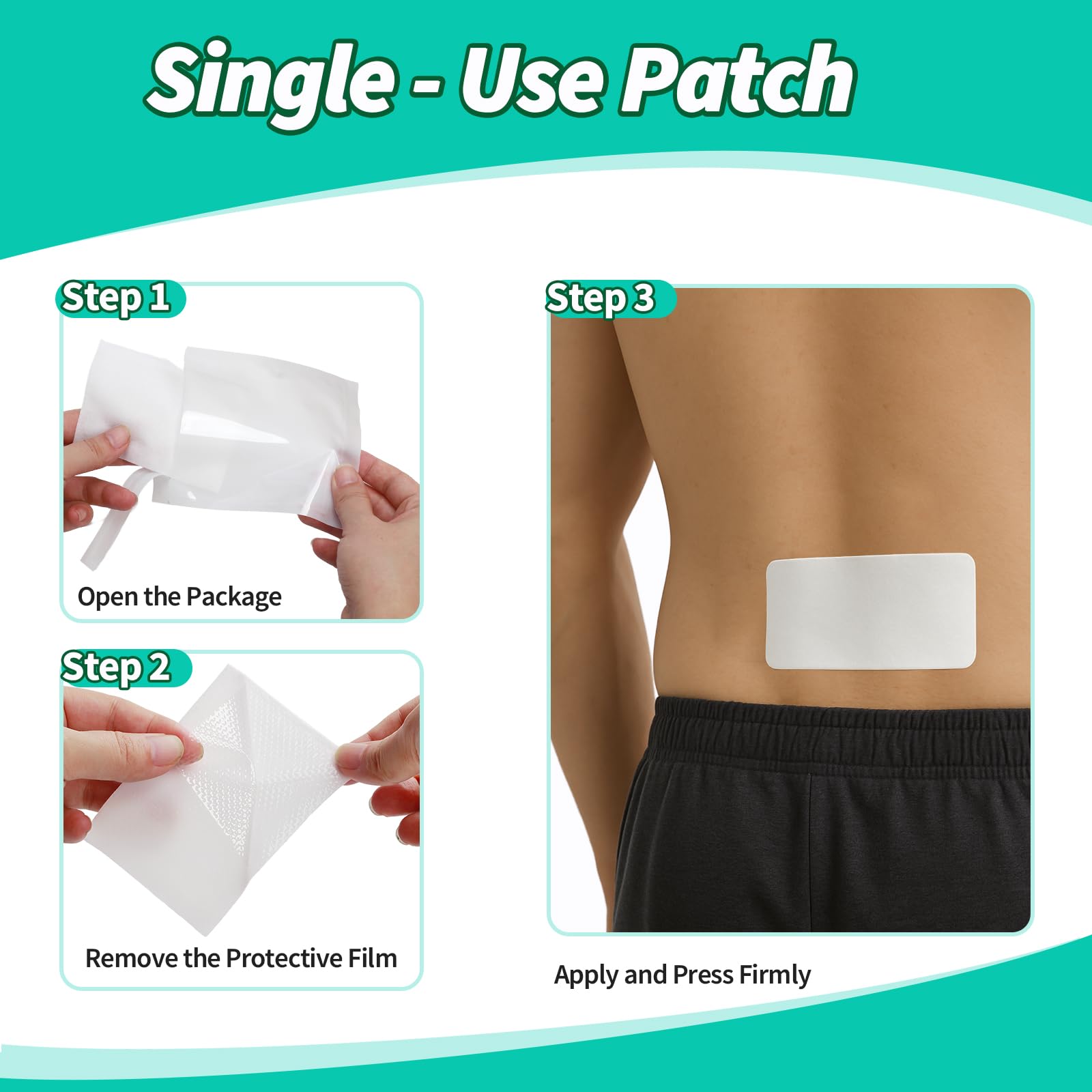 JIATUHAN 4% Lidocaine Pain Relief Patches – Maximum Strength for Back, Neck, Joint & Muscle Pain – Long-Lasting & Flexible – 15 Patches JIATUHANAu supplements