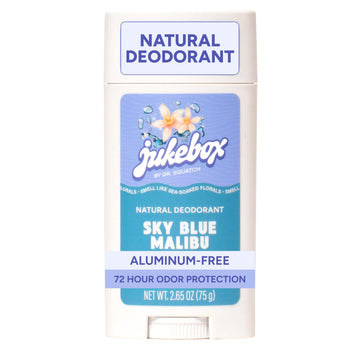 Jukebox Natural Women’s Deodorant – Aluminum Free, 72 Hour Odor Protection – Made with Arrowroot, Charcoal & Postbiotics – Sky Blue Malibu, 2.65 oz JUKEBOXAu supplements