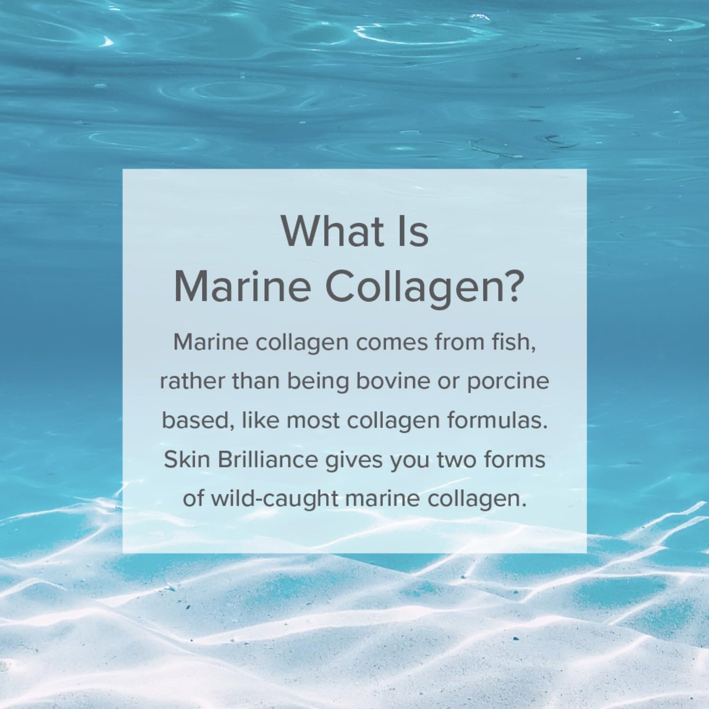 Serovital Skin Brilliance Marine Collagen – Hydrolyzed Marine Collagen Peptides SerovitalUS supplements