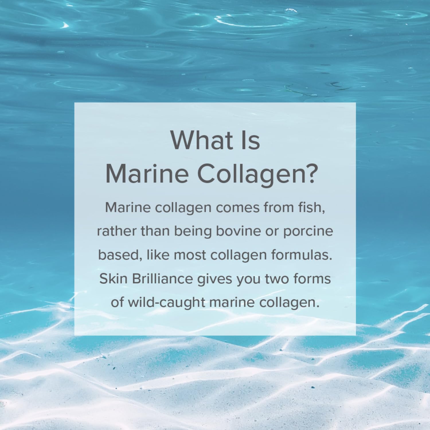 Serovital Skin Brilliance Marine Collagen – Hydrolyzed Marine Collagen Peptides SerovitalUS supplements