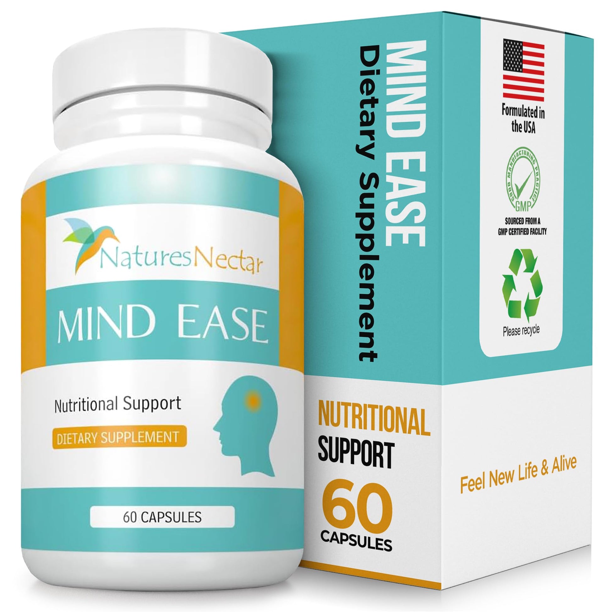 Nature's Nectar Migraine Prevention Feverfew Capsules – PA Free Butterbur Root, Riboflavin 400 mg, Magnesium & Feverfew – Natural Migraine Supplement – 60 Capsules Nature's NectarAu supplements