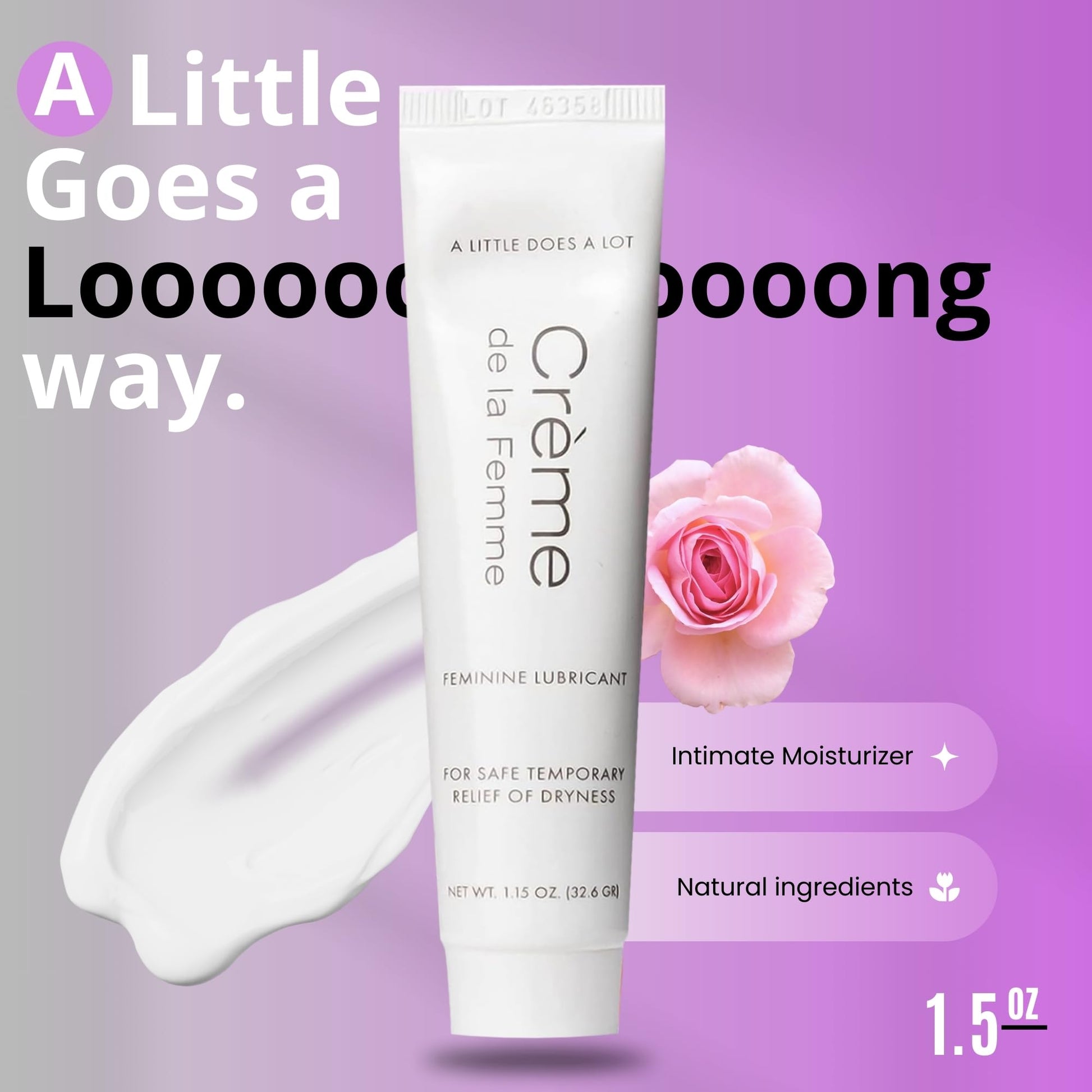 Crème De La Femme Daily Vaginal Moisturizing Cream for Long-Lasting Relief from Feminine Dryness Creme de la FemmeAu supplements