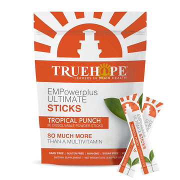 Truehope Multivitamin Nootropic Pouches with Inositol - Once-Per-Day EMPowerplus Ultimate Sticks - 30 Count (Tropical) TruehopeAu supplements