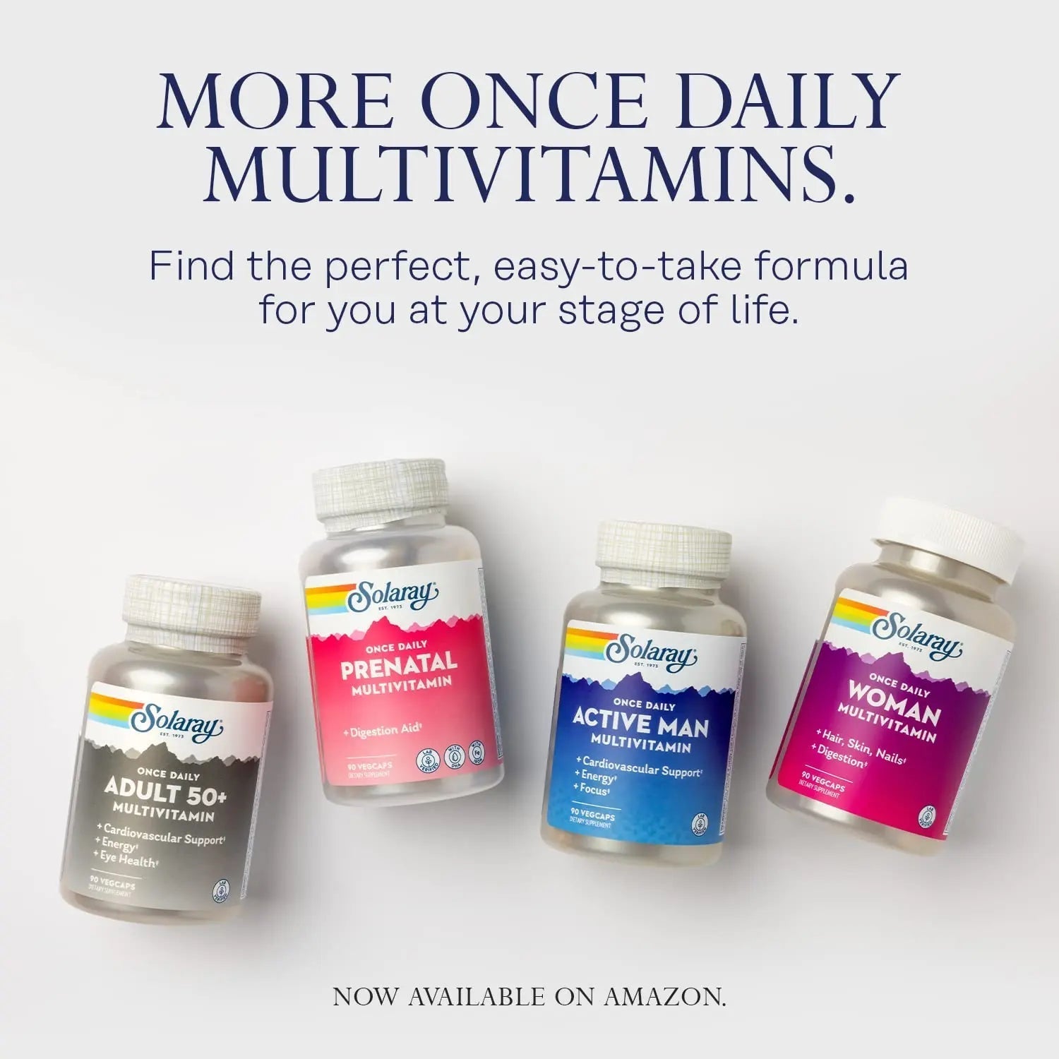 SOLARAY Once Daily Active Man Multivitamin - Cellular Energy and Immune Support Supplement w/Vitamin D, Vitamin C, B12, B6, Zinc, Lutein SOLARAYAu supplements