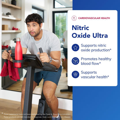 Pure Encapsulations Nitric Oxide Ultra (Capsules) - Supplement Supports Nitric Oxide Production, Healthy Blood Flow & Vascular Health - with L-Citrulline & CranLoad Cranberry Extract - 120 Capsules Pure EncapsulationsUS supplements