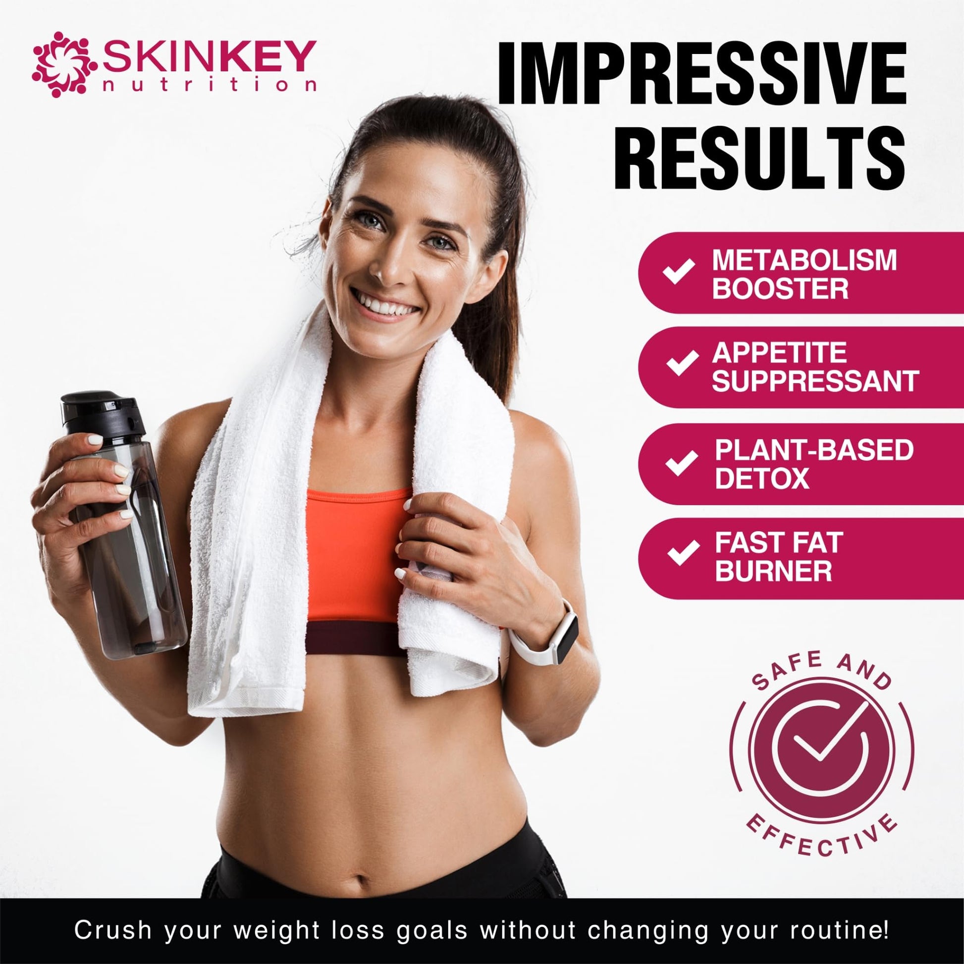 Weight Loss Pills for Women - Fat Burner Diet That Work Fast & Men Made in USA SKINKEY NutritionUS supplements