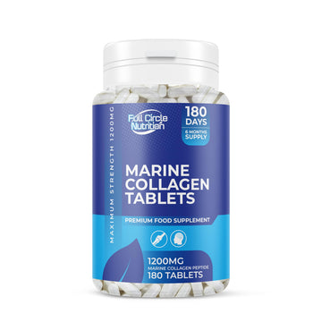Marine Collagen Tablets 1200MG - 2400MG - 180 Days Supply GenericAu supplements