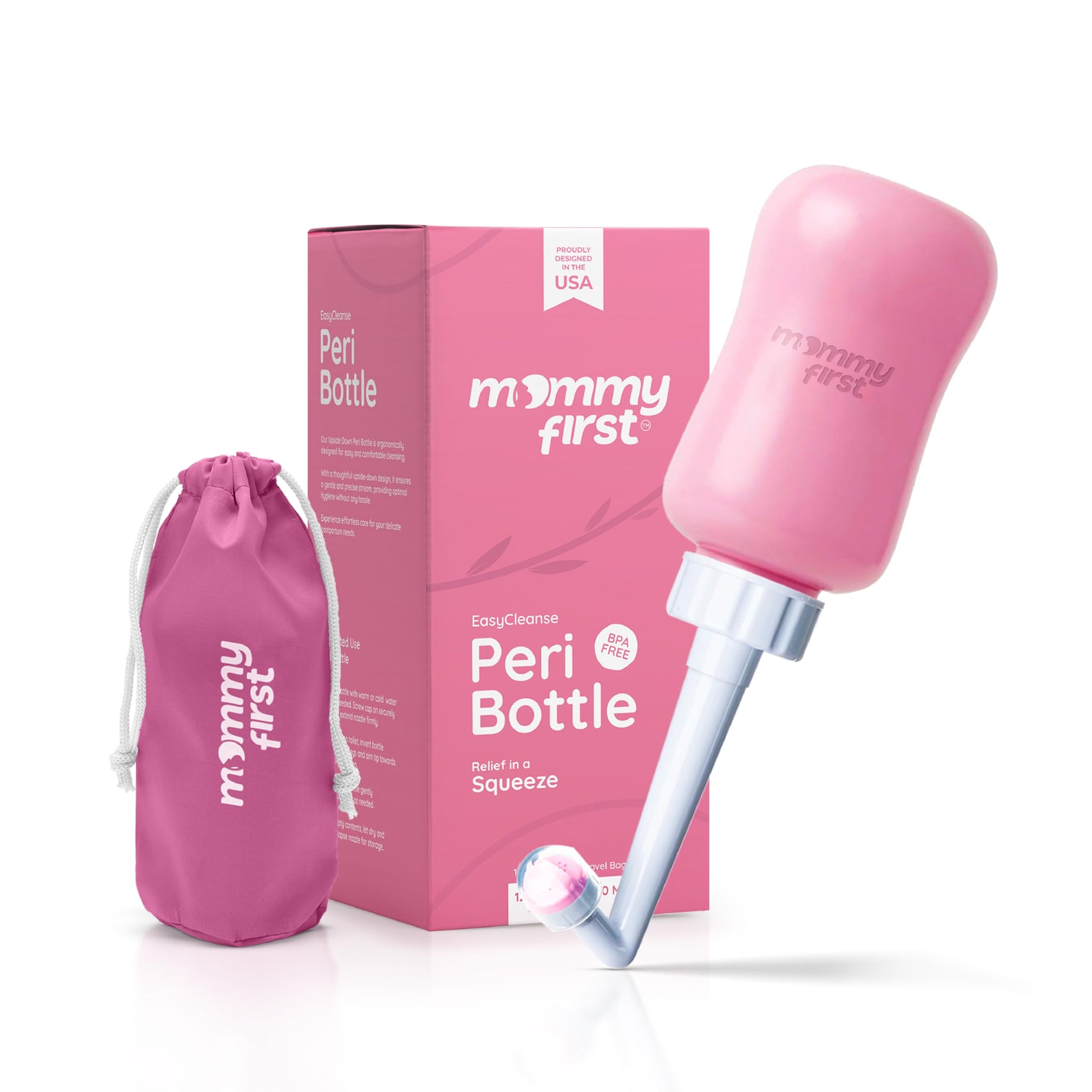 Peri Bottle for Postpartum Care from Mommy First™ | Upside Down Bottle for Perineal Cleansing and Recovery Mommy FirstAu supplements