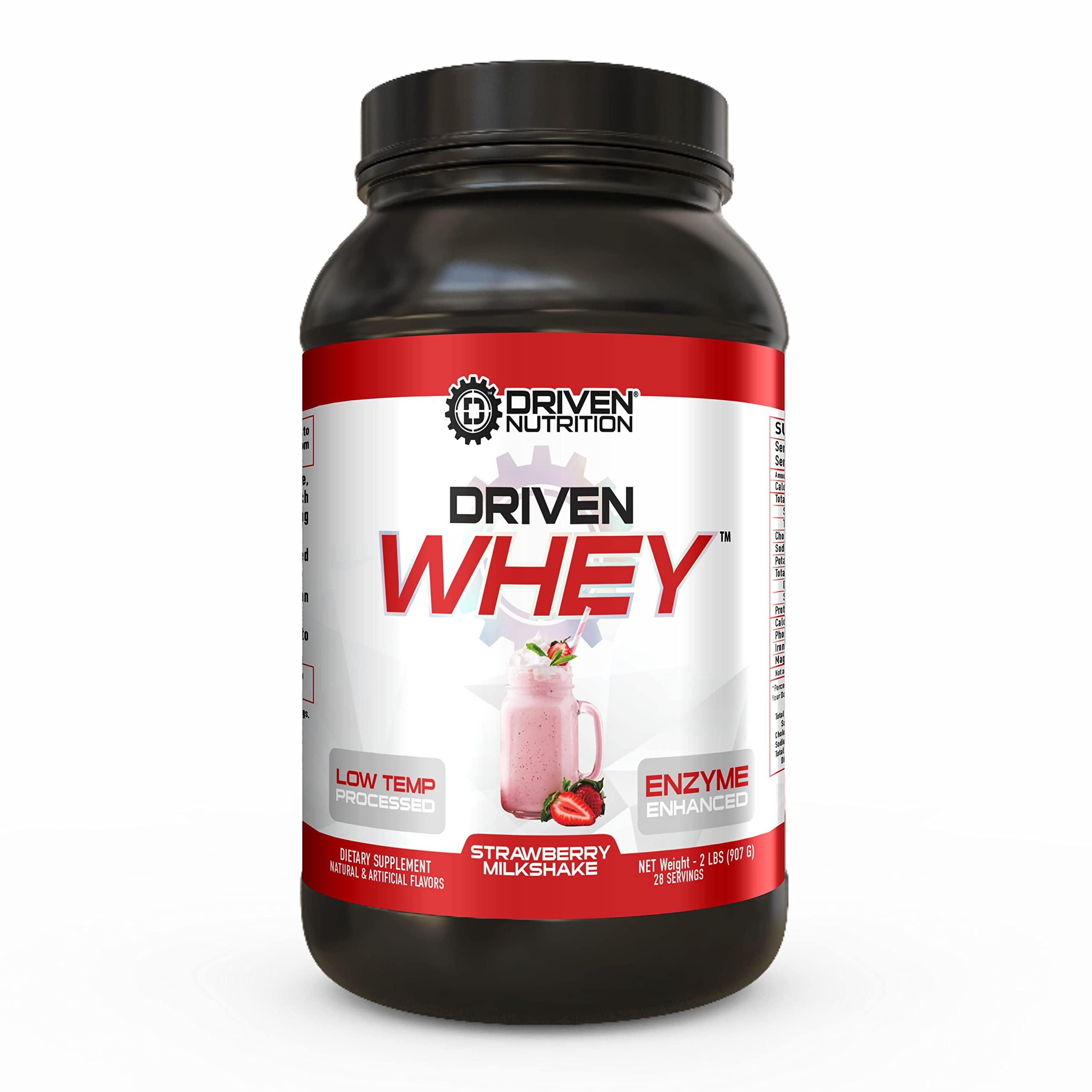 Driven WHEY- Grass Fed Whey Protein Powder: Delicious, Clean Protein Shake- Improve Driven NutritionUS supplements