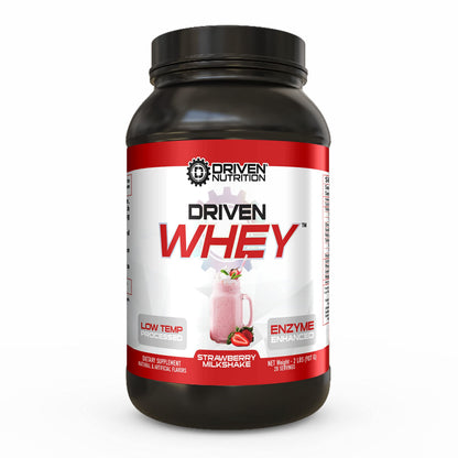 Driven WHEY- Grass Fed Whey Protein Powder: Delicious, Clean Protein Shake- Improve Driven NutritionUS supplements