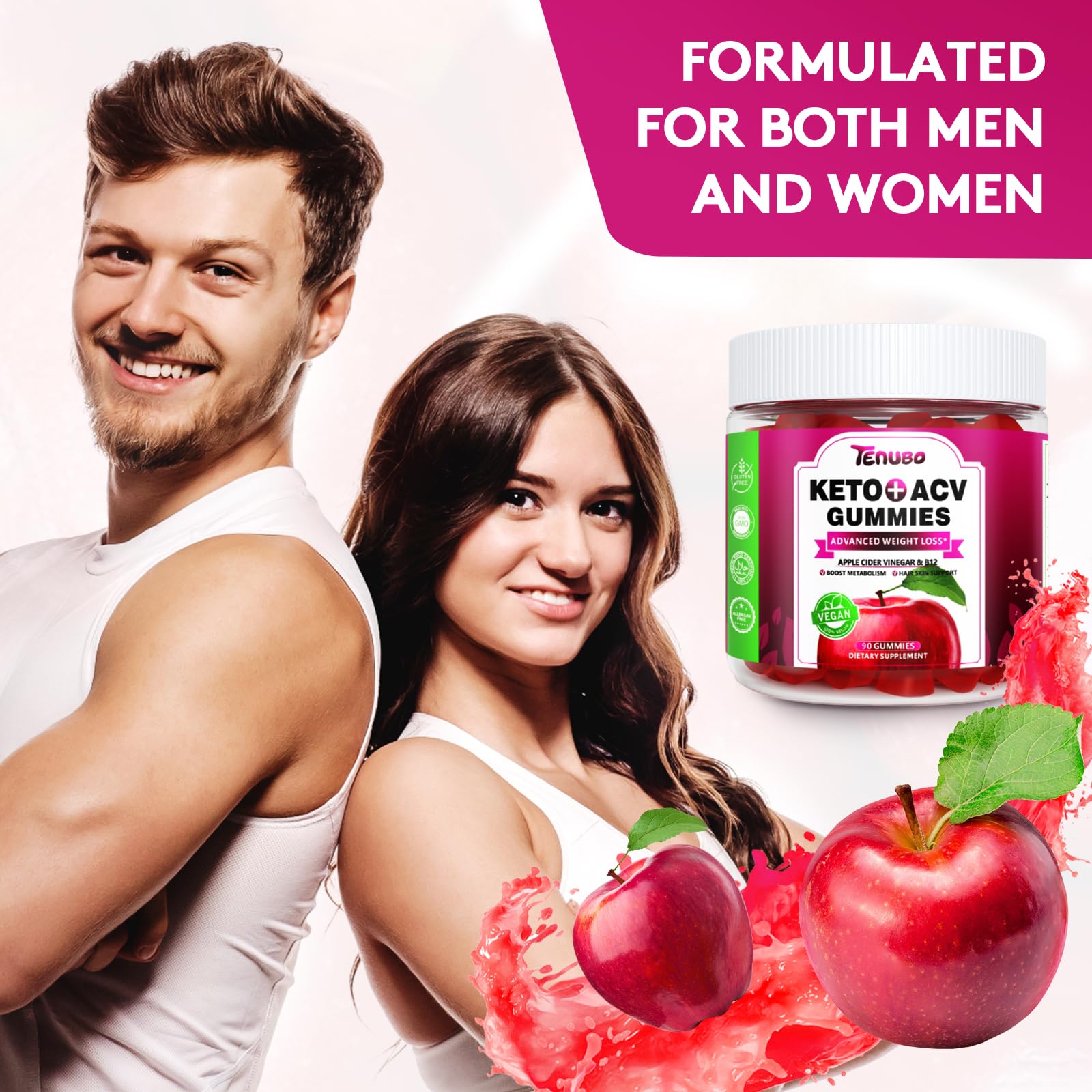 Tenubo Keto ACV Gummies Advanced Weight Loss - 90 Count Speedy Keto Acv TenuboUS supplements
