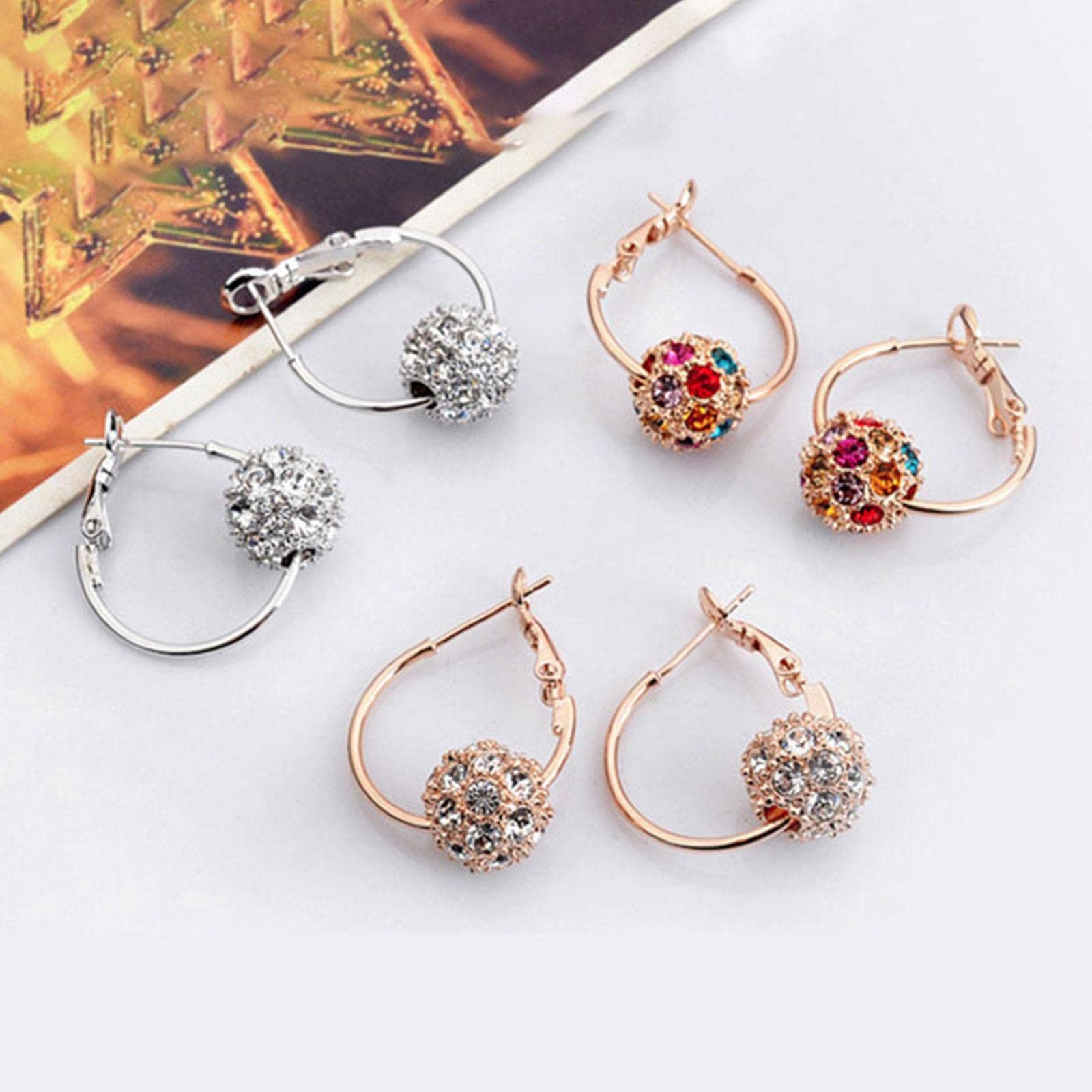 1 Pair Slimming Earrings, Weight Loss Earrings, Burning Fat Health Jewelry for Women Girls GenericUS supplements