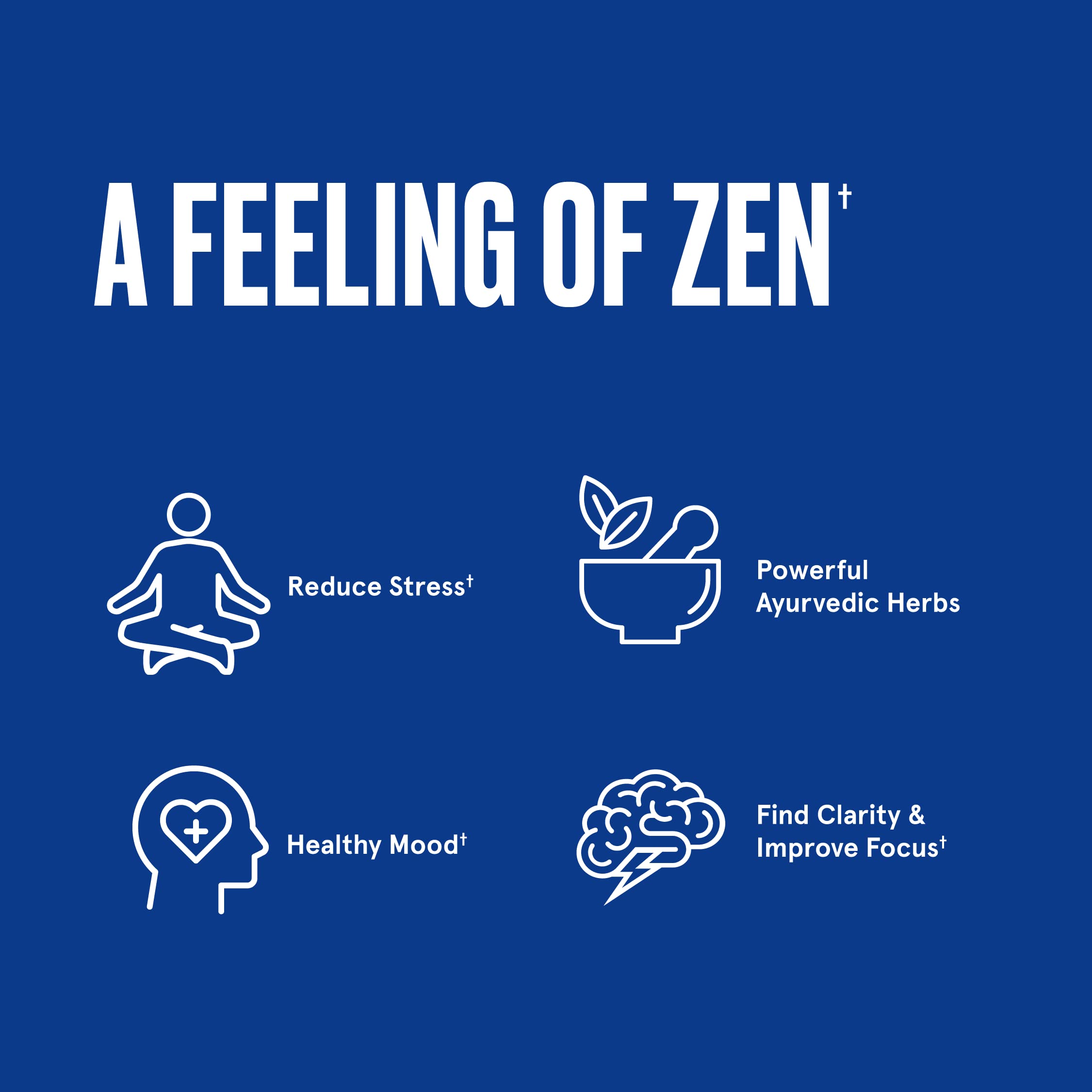 Bulletproof Zen Mode Stress Relief and Tranquility Capsules, 45 Count, Supplement for Calm and Relaxation BulletproofAu supplements