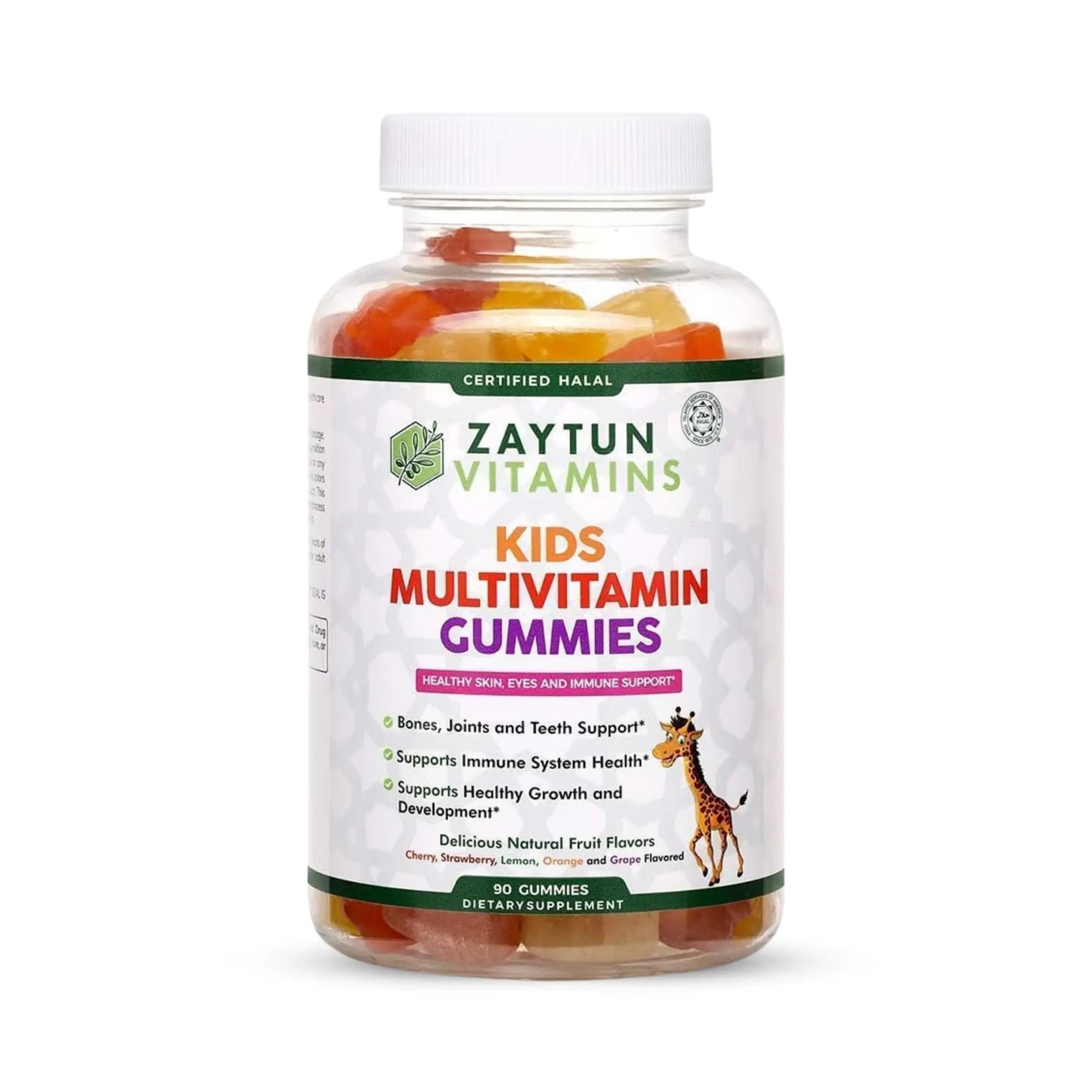 Zaytun Halal Vitamins for Kids Multivitamin Gummies, Naturally Sourced Vitamin A, C, D, E, B6, B12, Biotin - Vegetarian, No Gelatin Zaytun VitaminsAu supplements