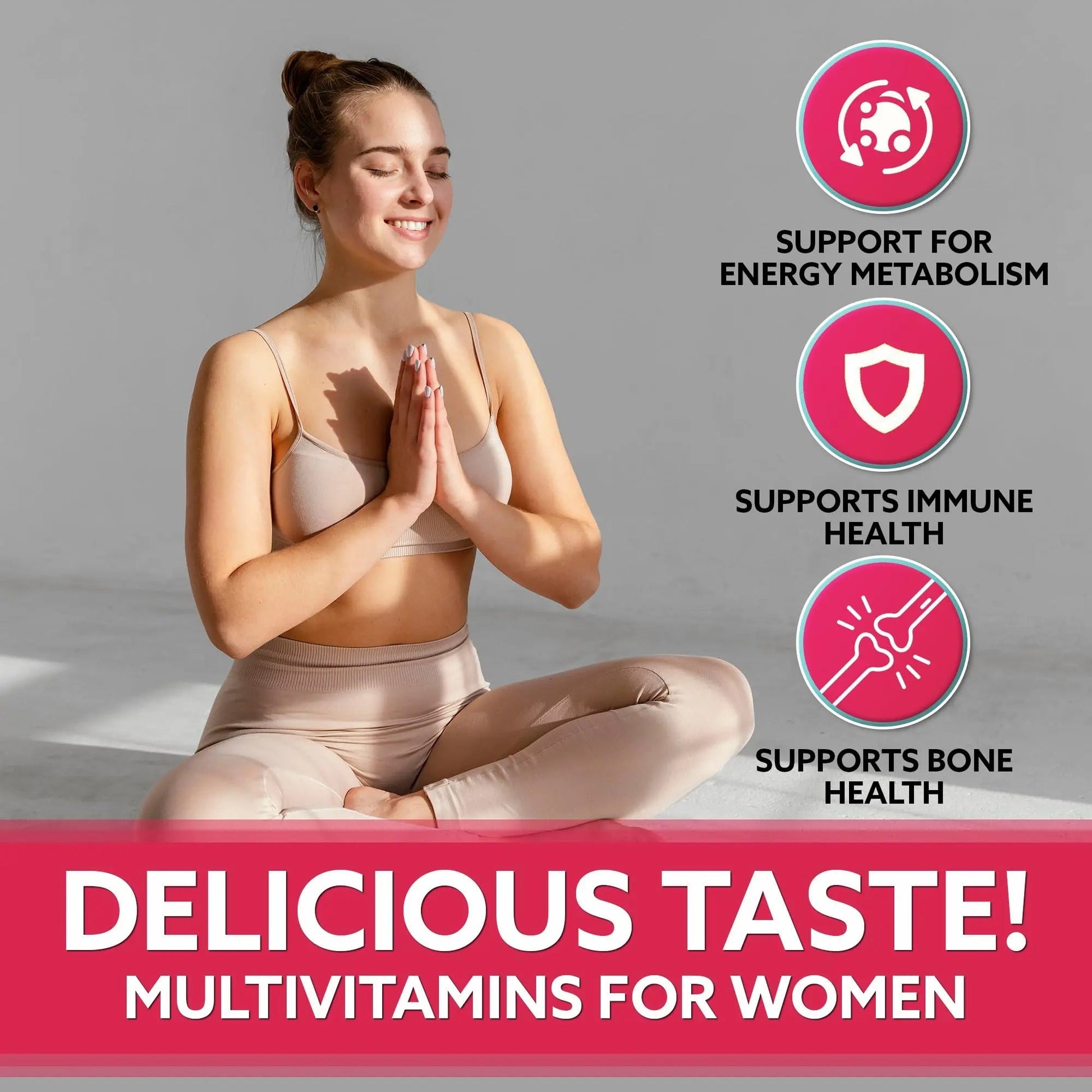 Droppels Women's Multivitamin Gummies with Folic Acid, Vitamins A, D, C, E, K, B6, B12, Biotin & More | Vegan, Non-GMO & Pectin-Based Daily Vitamins for Women | DroppelsAu supplements
