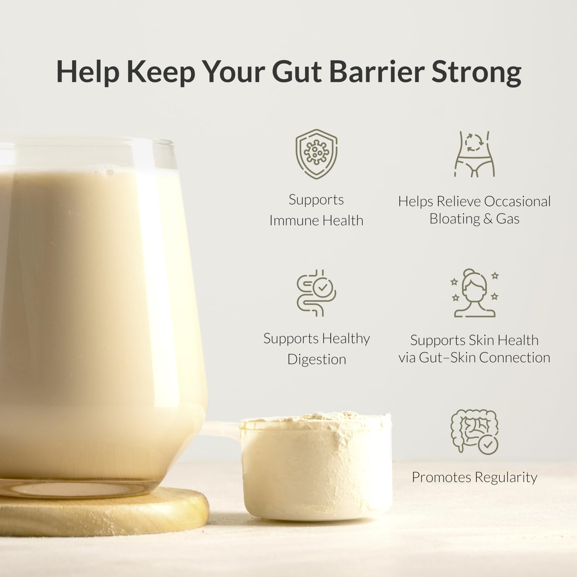 Microbiome Breakthrough™ Gut Support Powder – Vegetarian Vanilla – With Probiotics, Prebiotics, and IgY Max® – Source of L-Glutamine – Supports Digestive Comfort, Gas & Bloating Relief 30 Servings* BIOptimizersAu supplements