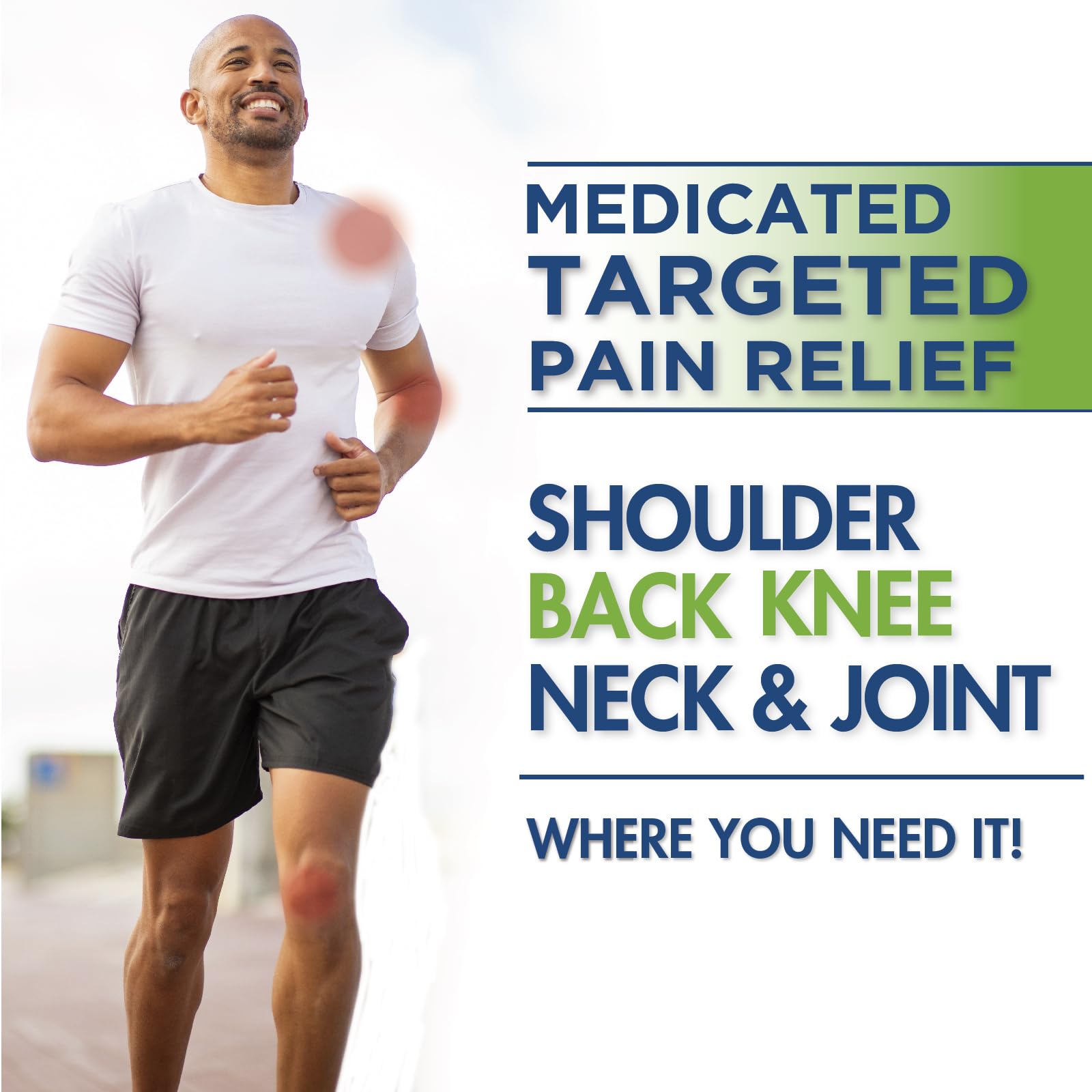 TheraCare Targeted Pain Relief Medicated Patch | Neck, Shoulder, Small Areas | 20-Count | 2.83” x 1.81” | Topical Analgesic | Camphor, Menthol, Methyl Salicylate | Gentle Adhesive Thera CareAu supplements