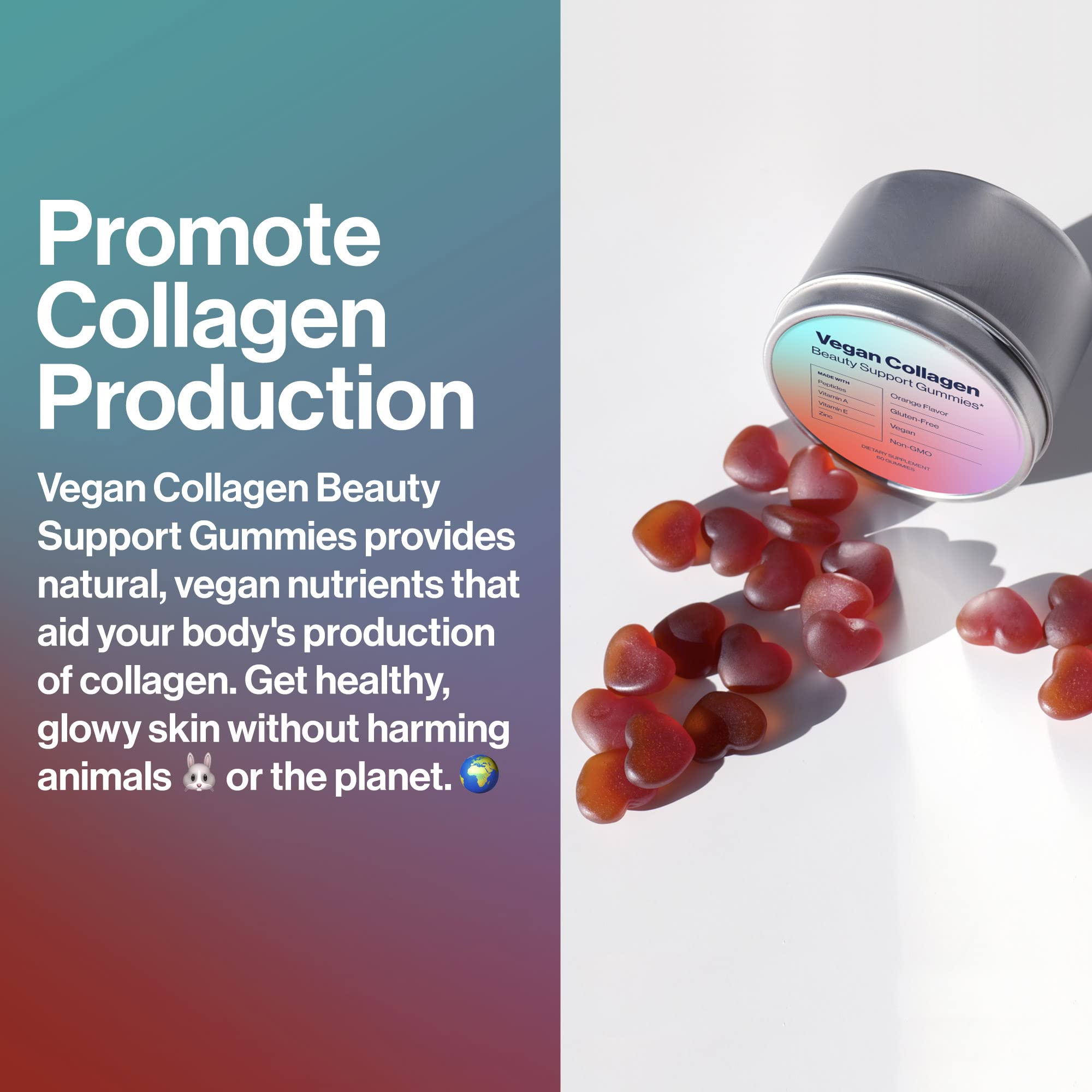 Habit + Habitat Vegan Beauty Support Gummies Collagen Booster with Biotin Habit + HabitatUS supplements