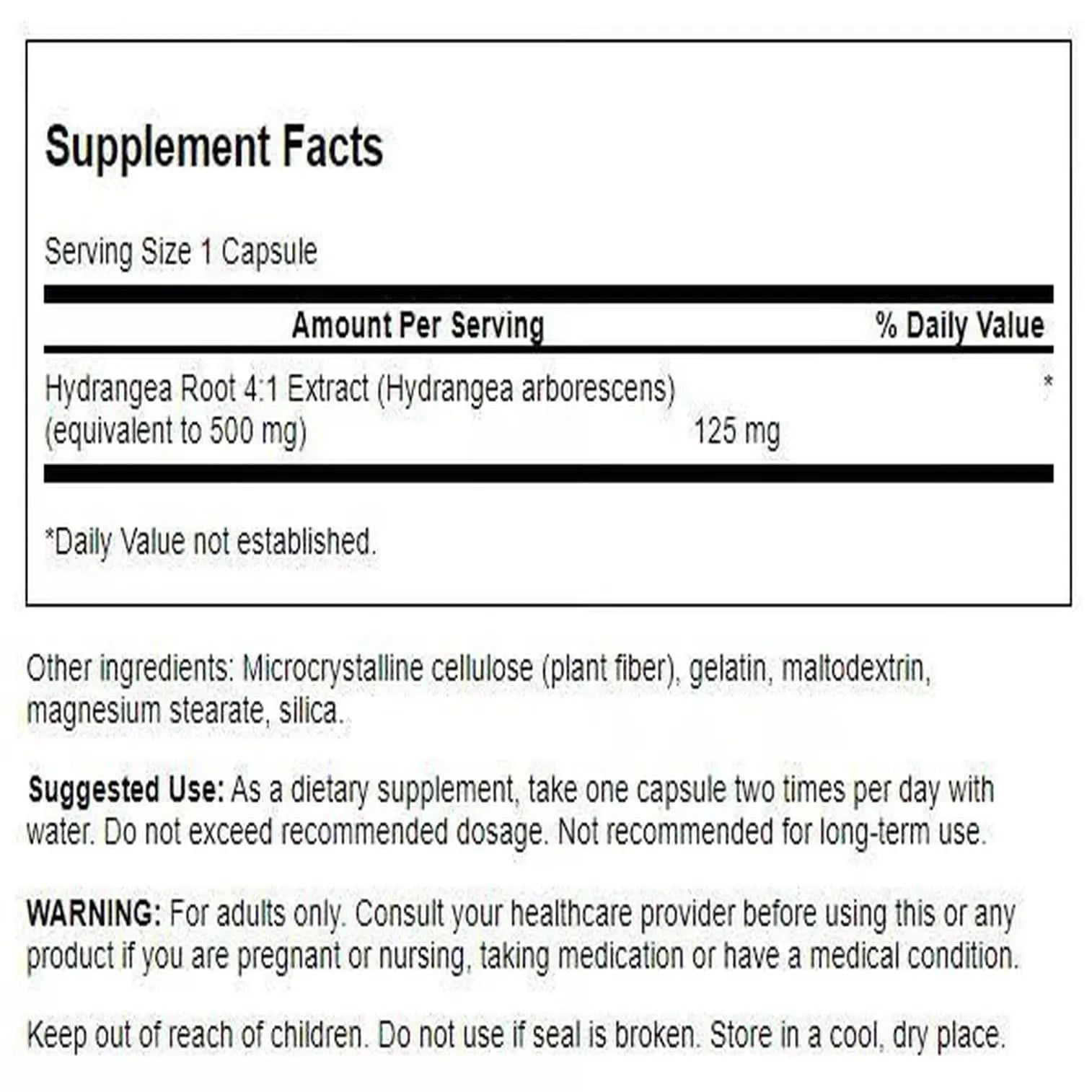 Swanson Hydrangea Root Extract - Herbal Supplement Promoting Traditional Urinary Tract Health - May Support Prostate Health for Men - (90 Capsules) SwansonAu supplements