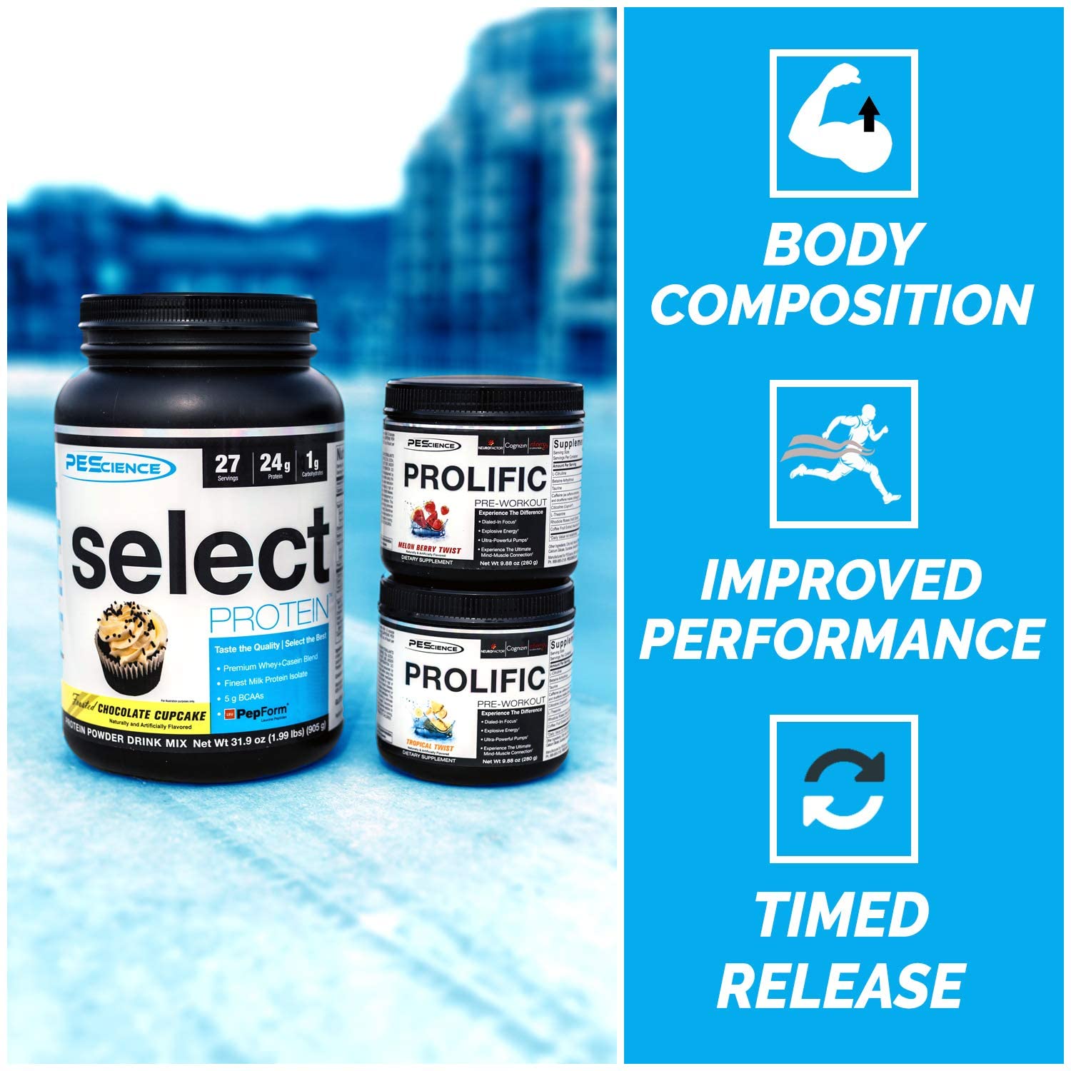 PEScience Select Low Carb Protein Powder, Chocolate Cupcake, 27 Serving, Keto PEScienceUS supplements