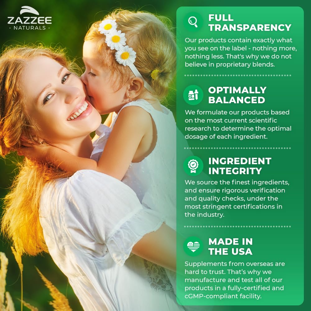 Zazzee Myo-Inositol Powder, 6 Month Supply, 183 Servings, 2000 mg per Serving ZazzeeUS supplements