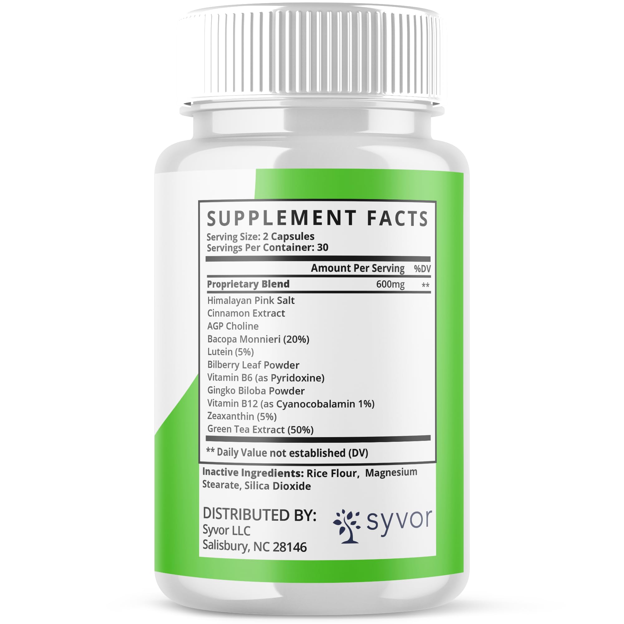(3 Pack) Barislend Capsules, Official Barislend Pink Salt Pills with All Natural Ingredients, Bari-Slend Advanced Formula Vitamin Pills for Health and Wellness Support for Men and Women (180 Capsules) SyvorAu supplements
