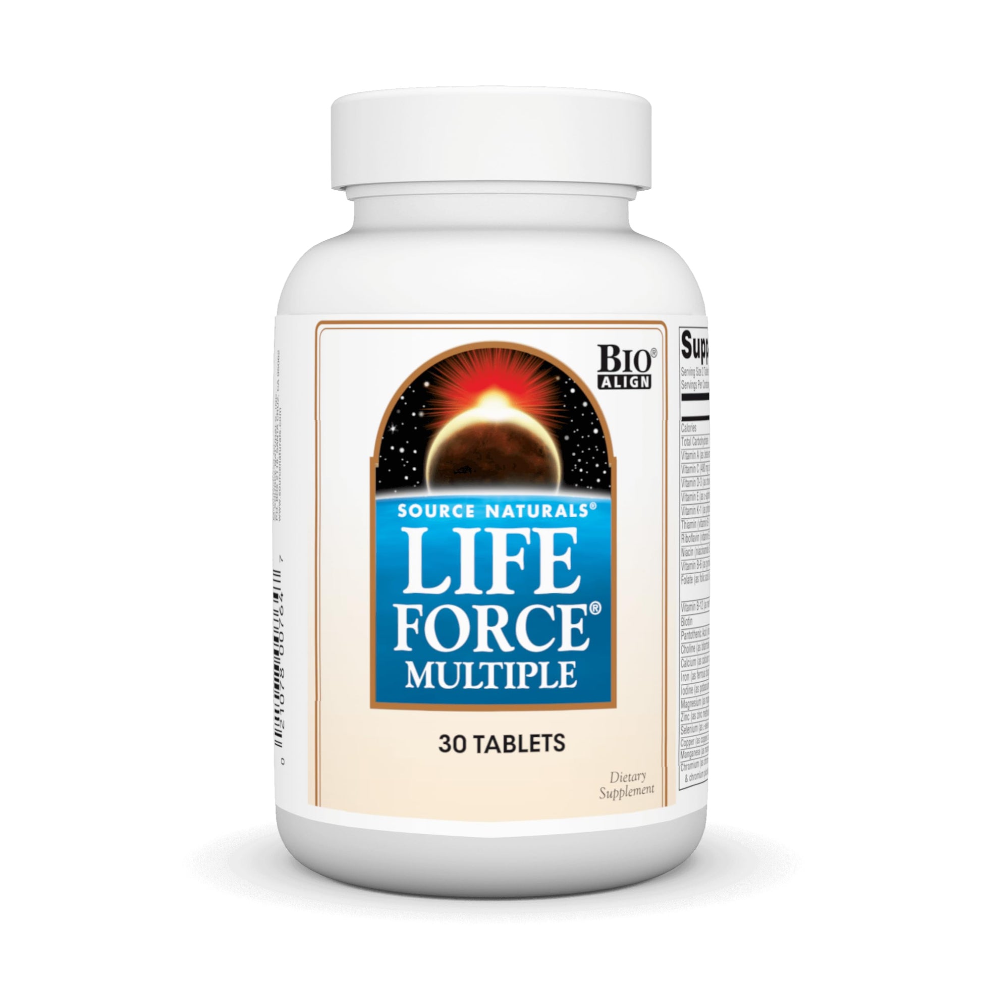 Source Naturals Life Force Multiple Daily Multivitamin High Potency Essential Vitamins, Minerals, Antioxidants & Nutrients - Energy & Immune Boost - 30 Tablets Source NaturalsAu supplements