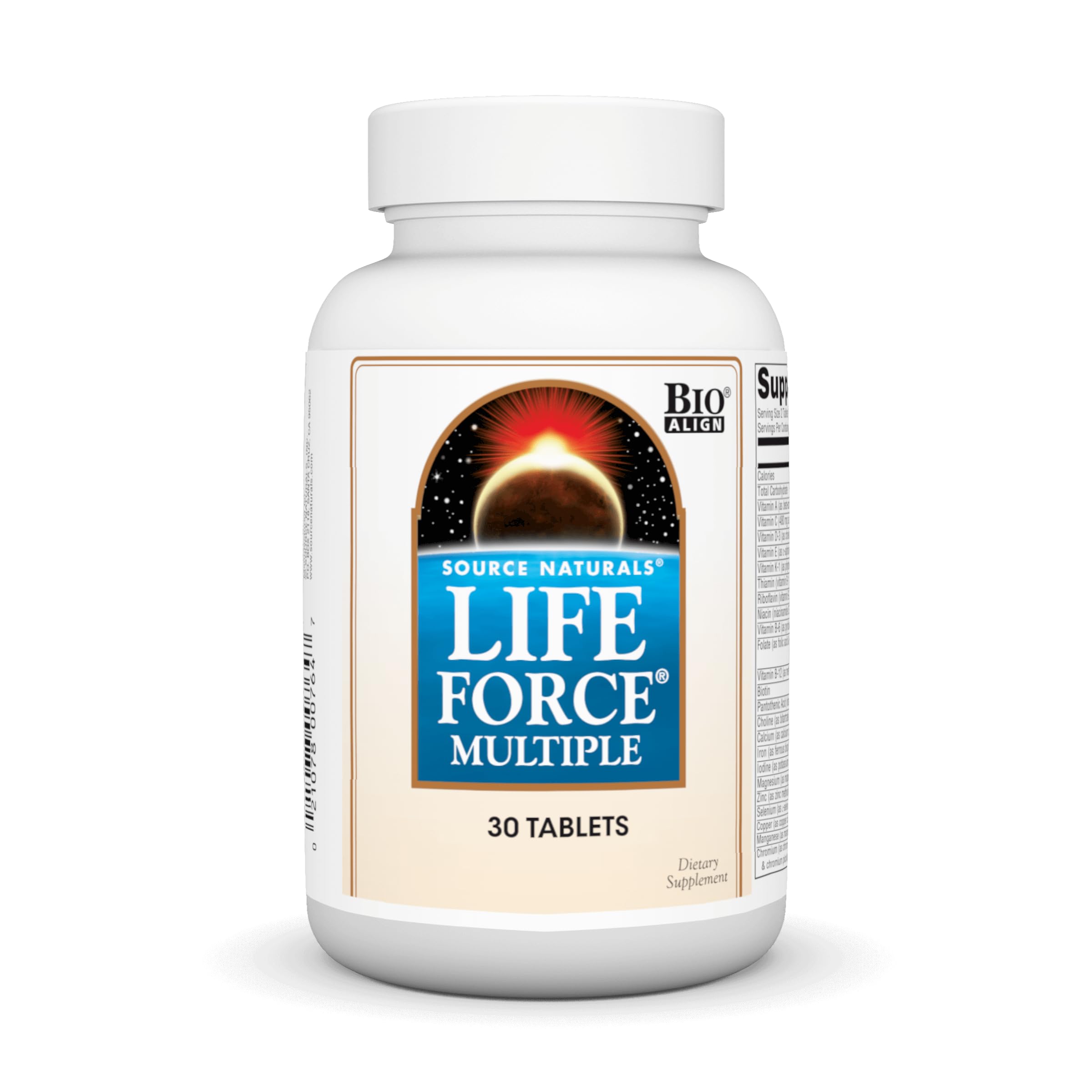 Source Naturals Life Force Multiple Daily Multivitamin High Potency Essential Vitamins, Minerals, Antioxidants & Nutrients - Energy & Immune Boost - 30 Tablets Source NaturalsAu supplements