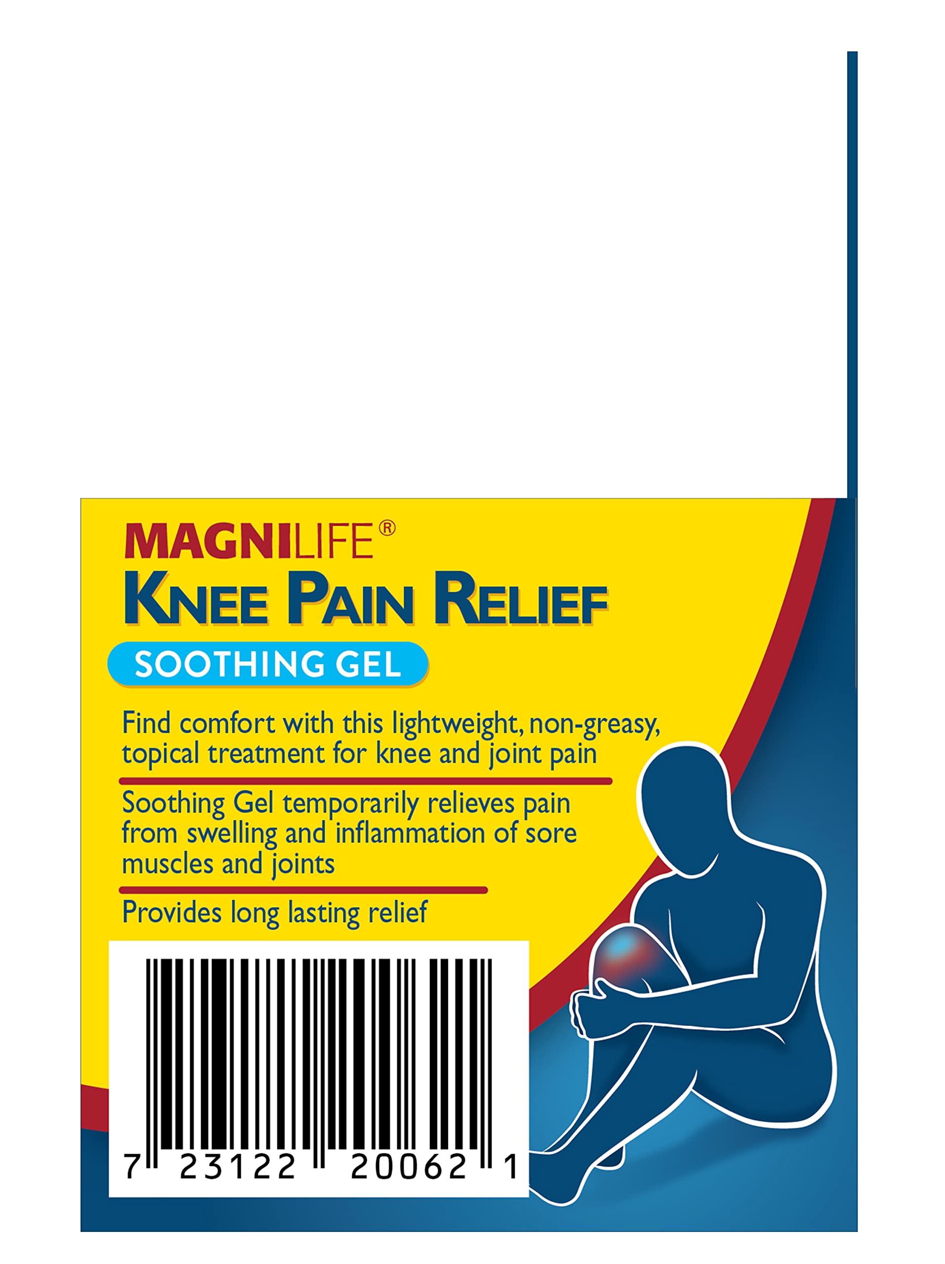 MagniLife Knee Pain Relief Gel (4 oz), Arnica-Based Gel for Joint Pain, Knee Stiffness & Swelling, Non-Greasy, No Staining, Massage-in Formula for Daily Knee Support & Comfort MagniLifeAu supplements