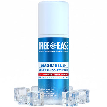 Free-Ease Magic Relief Roller – Nerve Joint and Muscle Pain Relief Roll On – Fast Cooling Therapy for Back, Neck, Shoulder, Knee Pain - Supports Joint Flexibility and Overall Mobility - Made in USA FREE EASEAu supplements