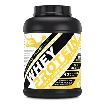 Amazing Muscle 100% Whey Protein Powder *Advanced Formula with Whey Protein Amazing NutritionUS supplements
