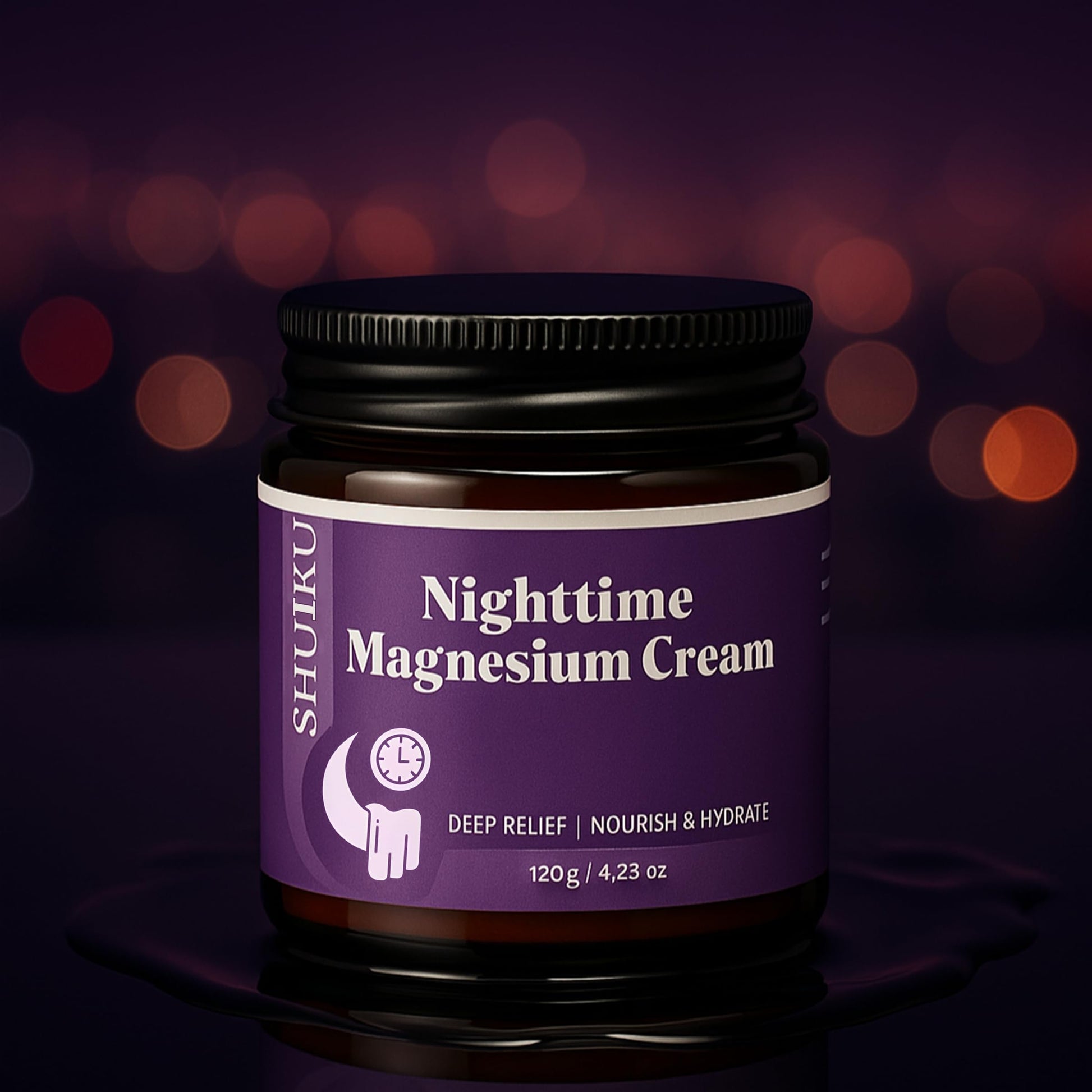 Magnesium Lotion for Sleep & Calm, Topical Magnesium Cream for Relaxation, Nightly Calm, Better Sleep, and for Leg Cramps & Pain SHUIKUAu supplements