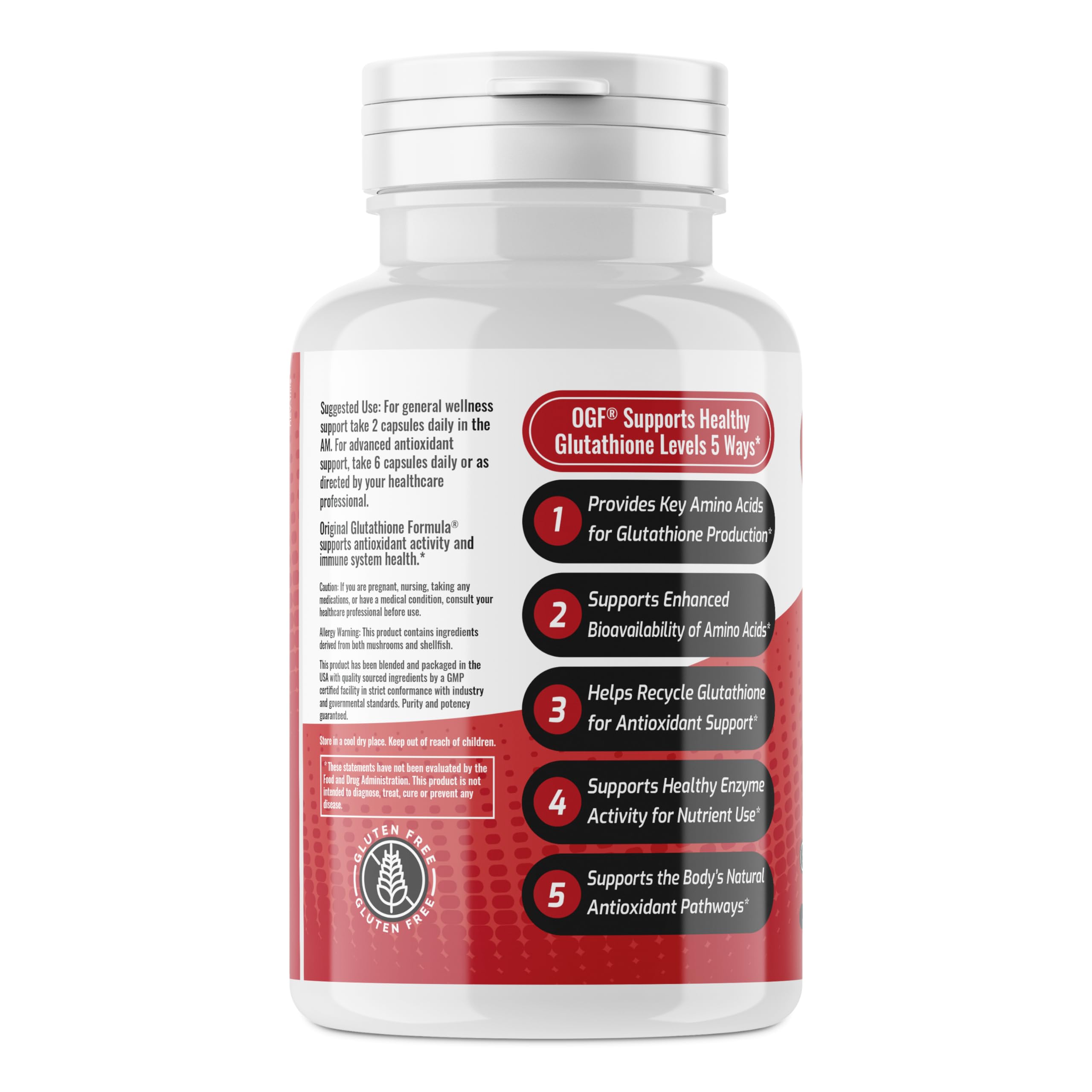 Original Glutathione Formula Essential Support, RobKellerMD, Advanced Antioxidant Formula, Helps Body Produce Glutathione Naturally for Detox, Immune Health, Mental Clarity, & Daily Wellness, 60 caps Rob Keller MDAu supplements