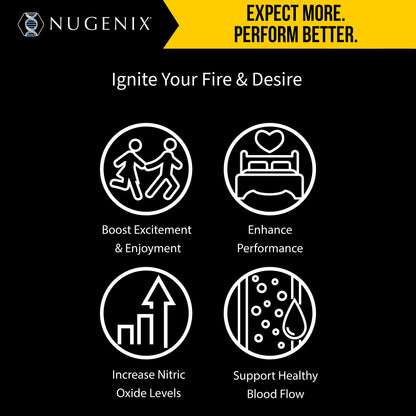 Nugenix Sexual Vitality Booster - Ultra Premium Performance Amplifier for Men - Nitric Oxide NugenixUS supplements