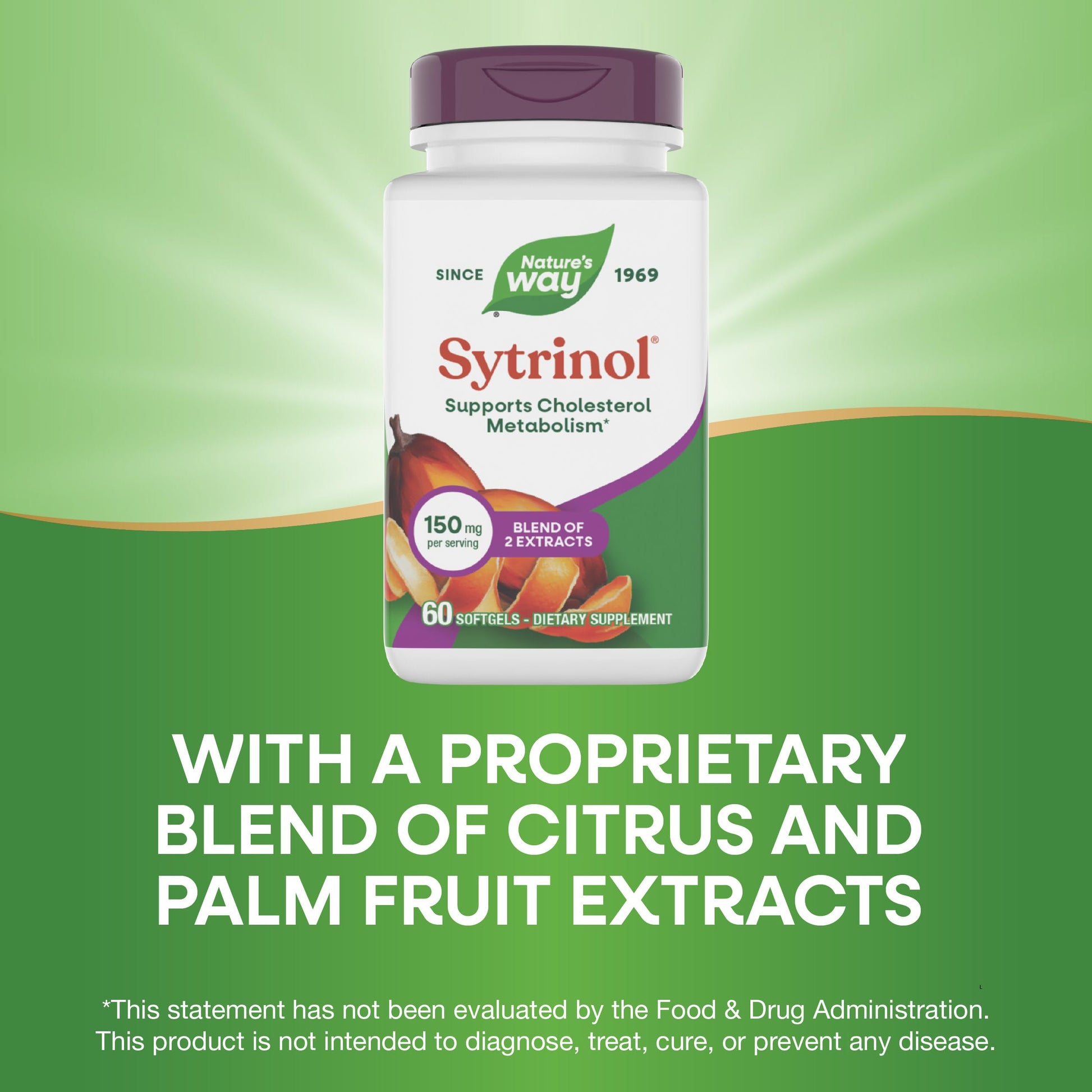 Nature's Way Sytrinol Cholesterol Control; Premium Blend; 60 Softgels Nature's WayAu supplements