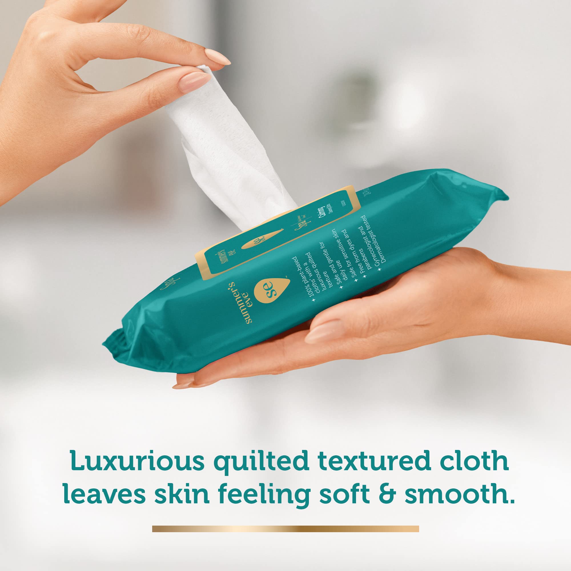Summer's Eve Spa Calming Chamomile Feminine Wipes, 100% Plant Based*, pH balanced Plush Cloths Summer's EveAu supplements