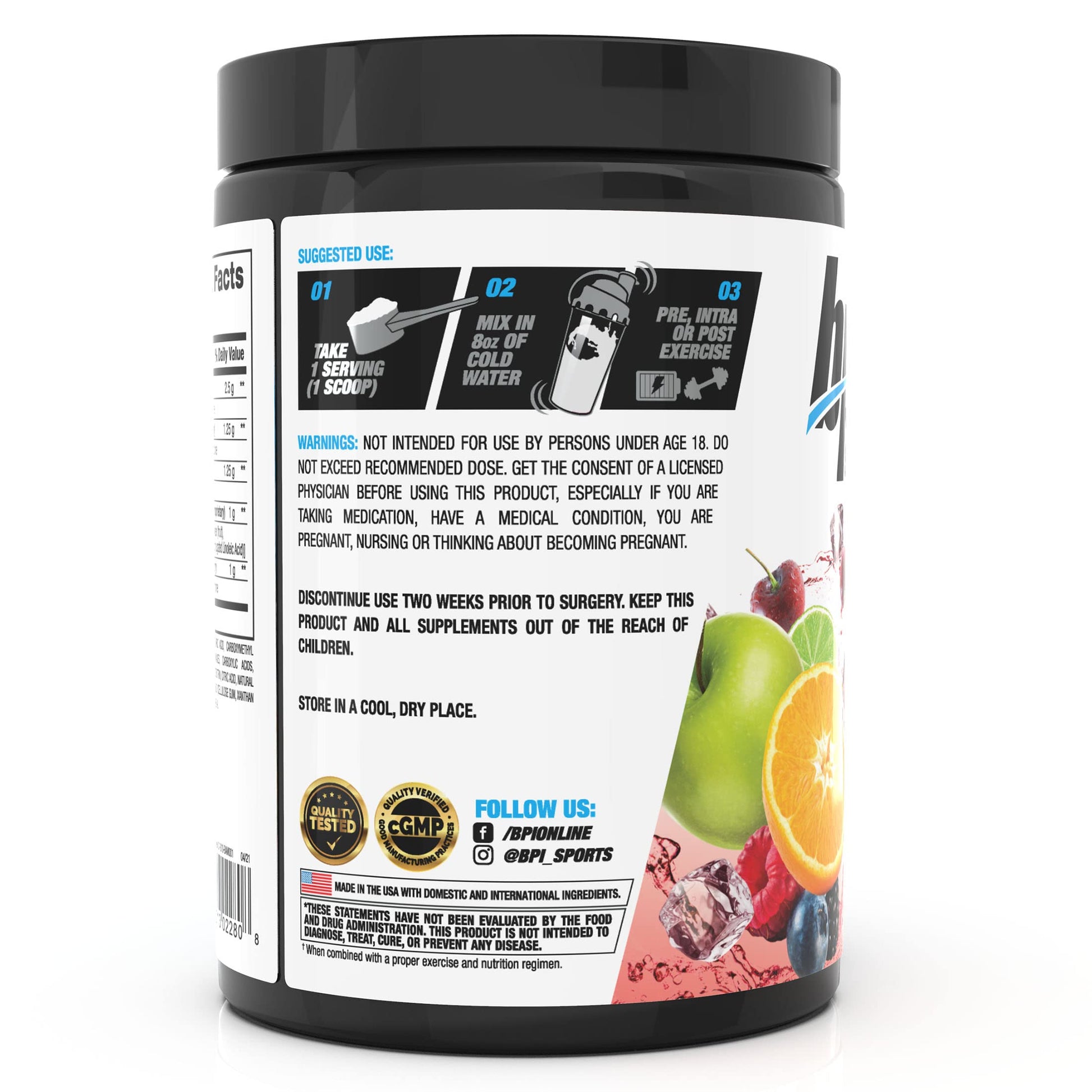 BPI Sports Best Aminos - BCAA Powder Post Workout & Glutamine Recovery Drink BPI SportsAu supplements
