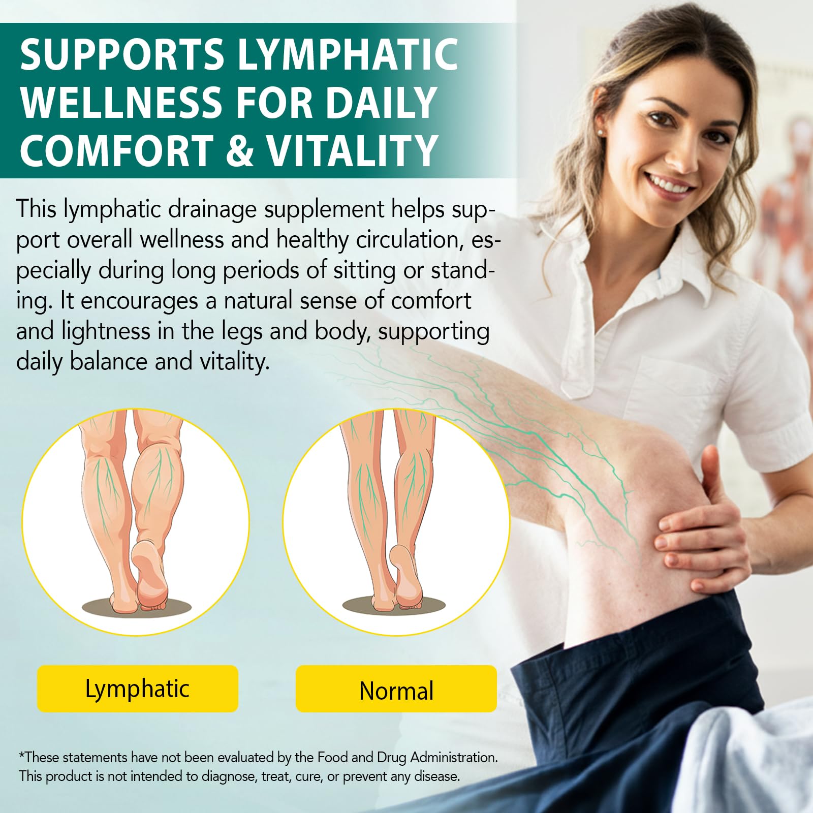 Lymphatic Drainage Supplements, 4275mg Lymph System Support Supplement for Women & Men, Daily Wellness Support, 21-in-1 Herbal Blend with Echinacea, Dandelion, Burdock, Turmeric & More, 240 Softgels Echoes of the springAu supplements