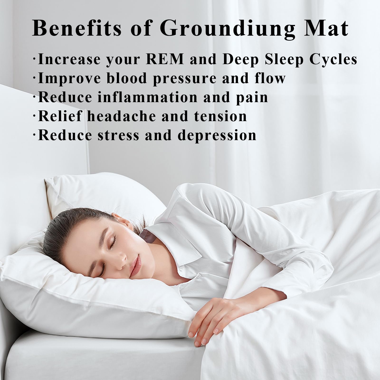EOHELGRO Grounding Mat, Earth Grounding Mat for Sleeping, Earth Mat Grounding Pad for Energy EOHELGROAu supplements