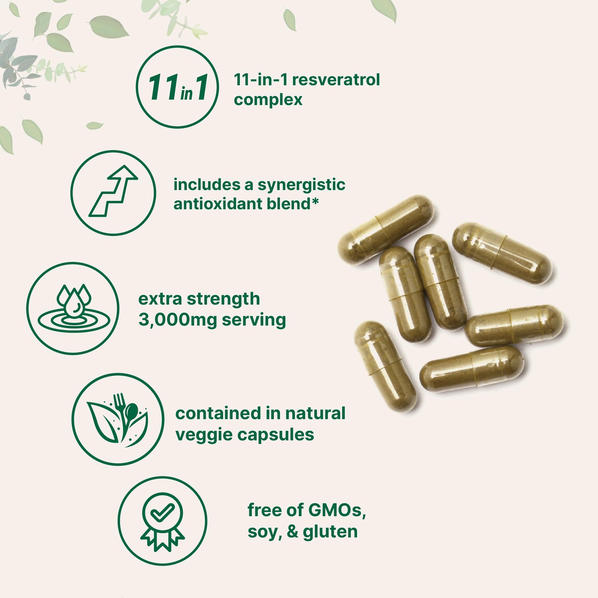 Micro Ingredients Resveratrol NAD Complex 3,000mg for Women & Men, 240 Veggie Capsules | NMN Supplement Alternative | 11-in-1 Blend with NAD+, Quercetin, Moringa, Berberine, Grape Seed, & Oregano Micro IngredientsAu supplements