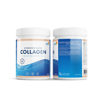 100% Marine Collagen Powder 300g I Pure Hydrolyzed Collagen Powder (Type I & III) Swedish NutraAu supplements