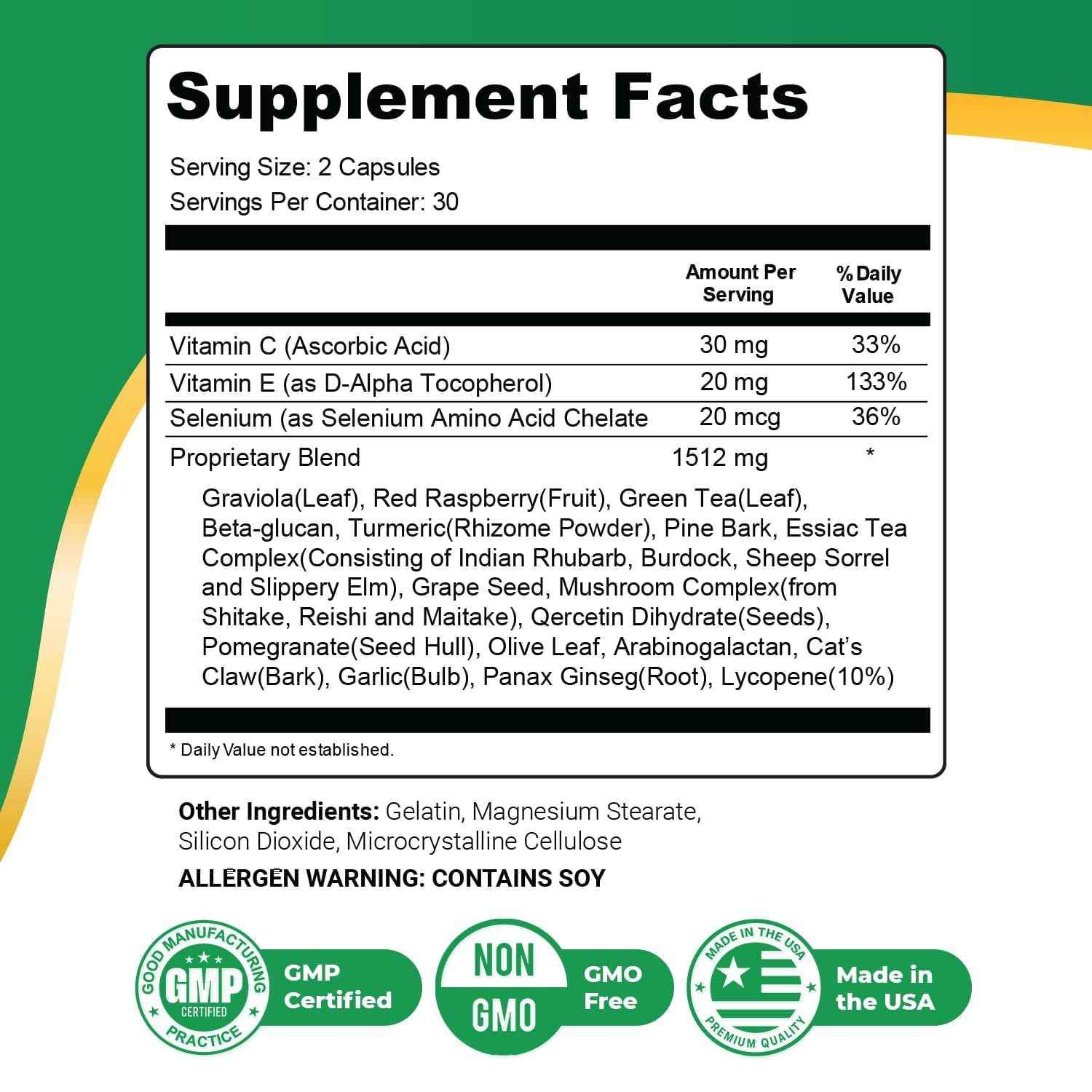 Keravita Pro - Natural Supplement with Vitamins C, Vitamin E, Green Tea, Turmeric & Mushroom for Hair & Nail | Non-GMO, Stimulant-Free | Made in the USA, GMP-Certified | 60 Capsules - 1 Month Supply Nature’s NutriWaveAu supplements